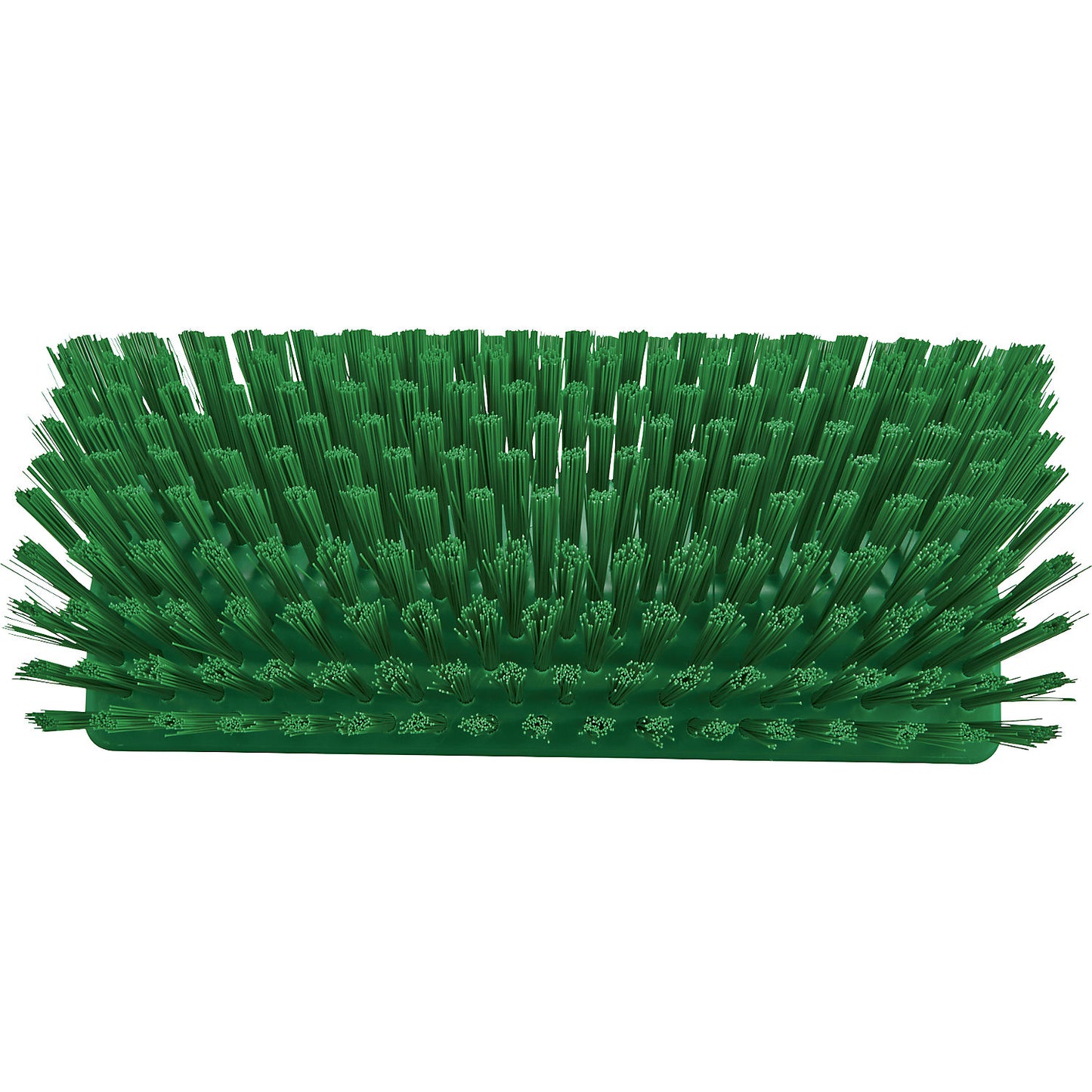 High-low brush/corner scrubbing brush, medium, pack of 10, green.