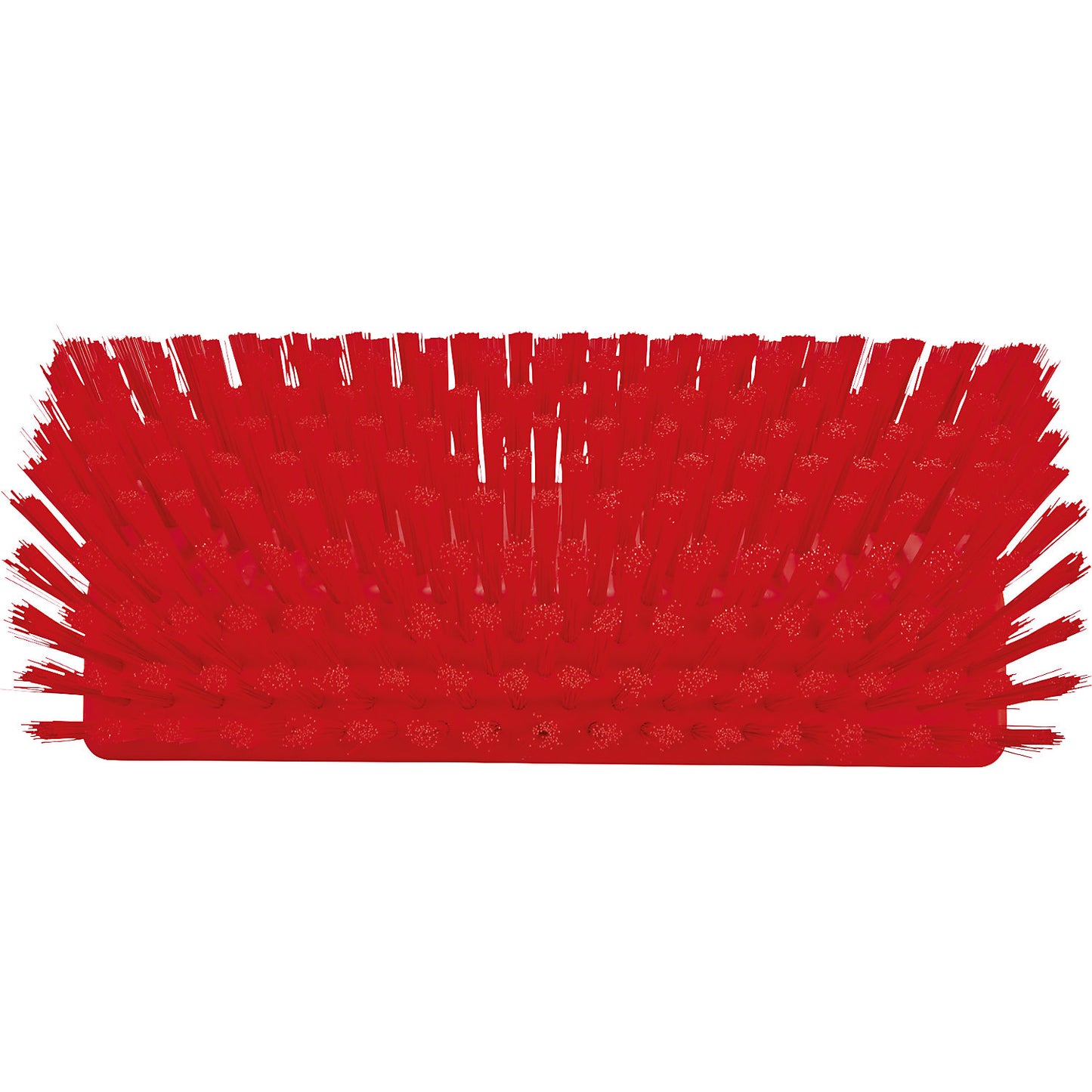High-low brush/corner scrubbing brush, medium, pack of 10, red.