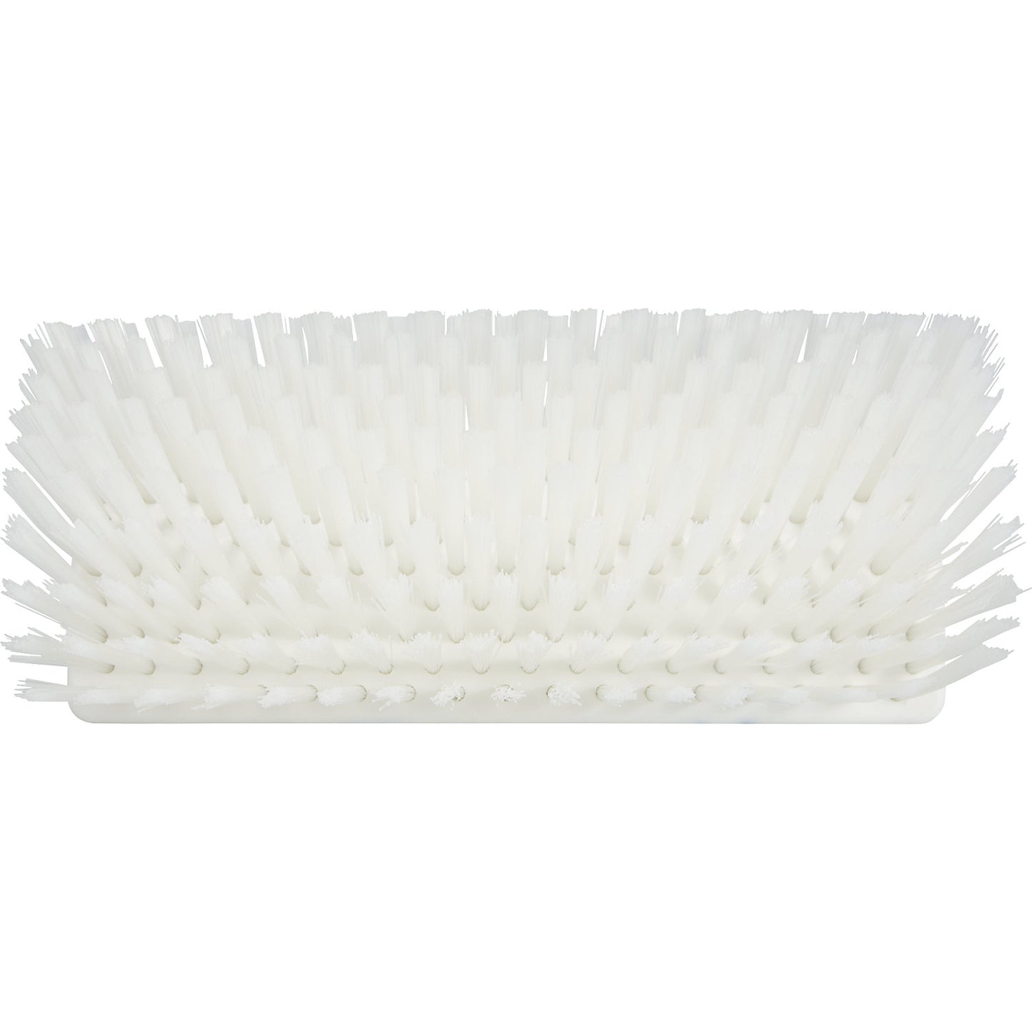 High-low brush/corner scrubbing brush, medium, pack of 10, white.