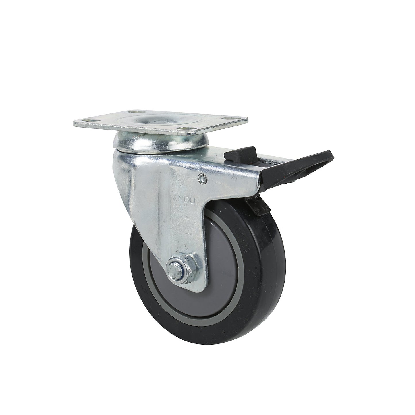 Swivel castor, Ø 100 x 30 mm, with stop, for WA30B1.