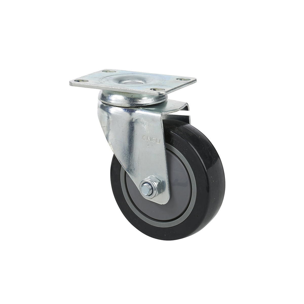 Swivel castor, Ø 100 x 30 mm, without stop, for WA30B1.