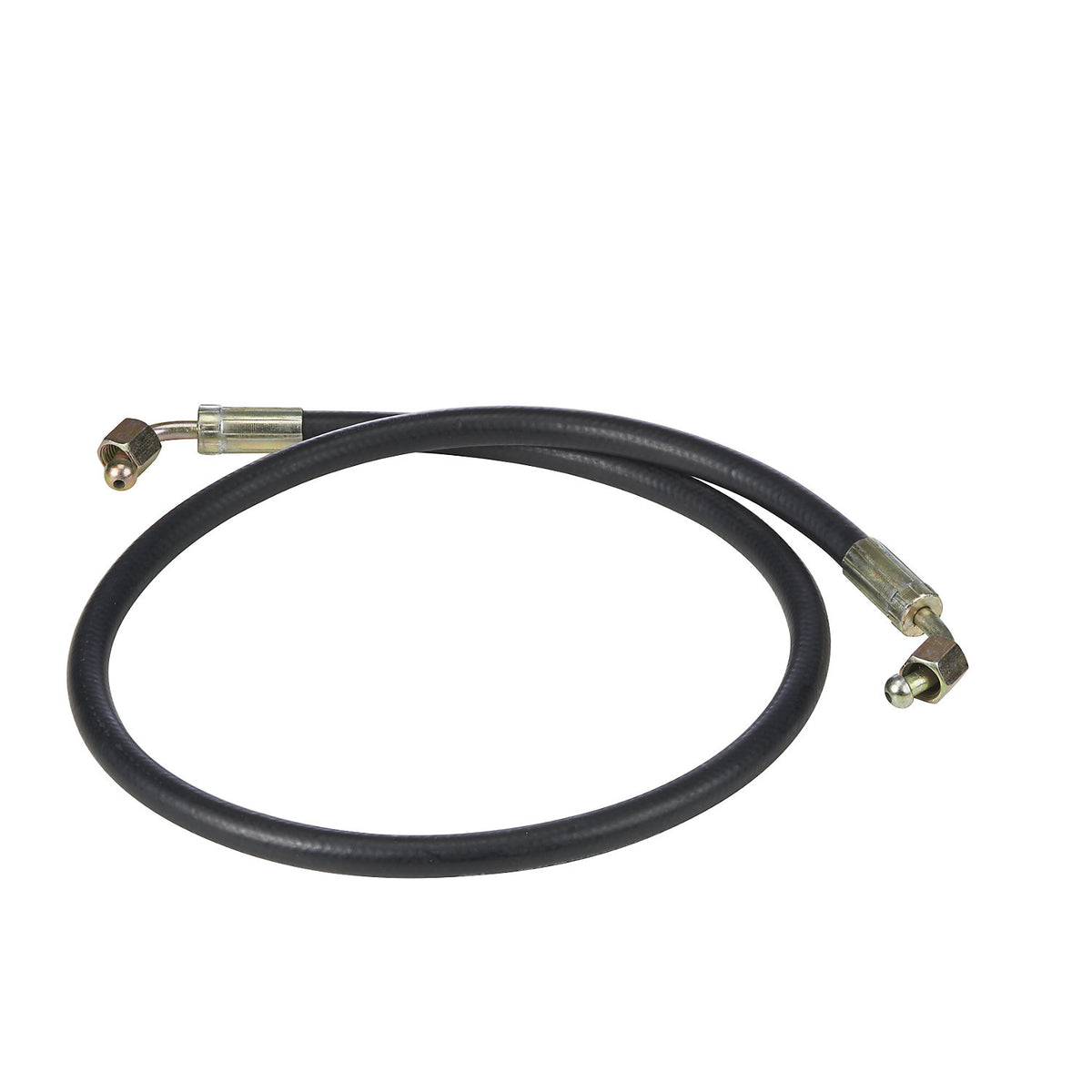 Oil hose, for platform lift, black.
