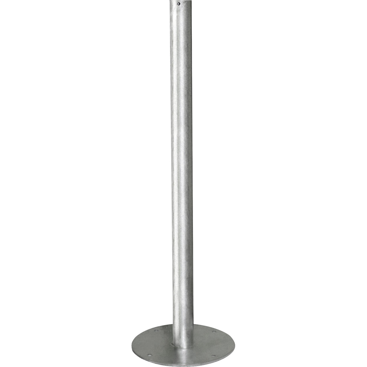 Mounting post, to bolt in place, without clamp strips.