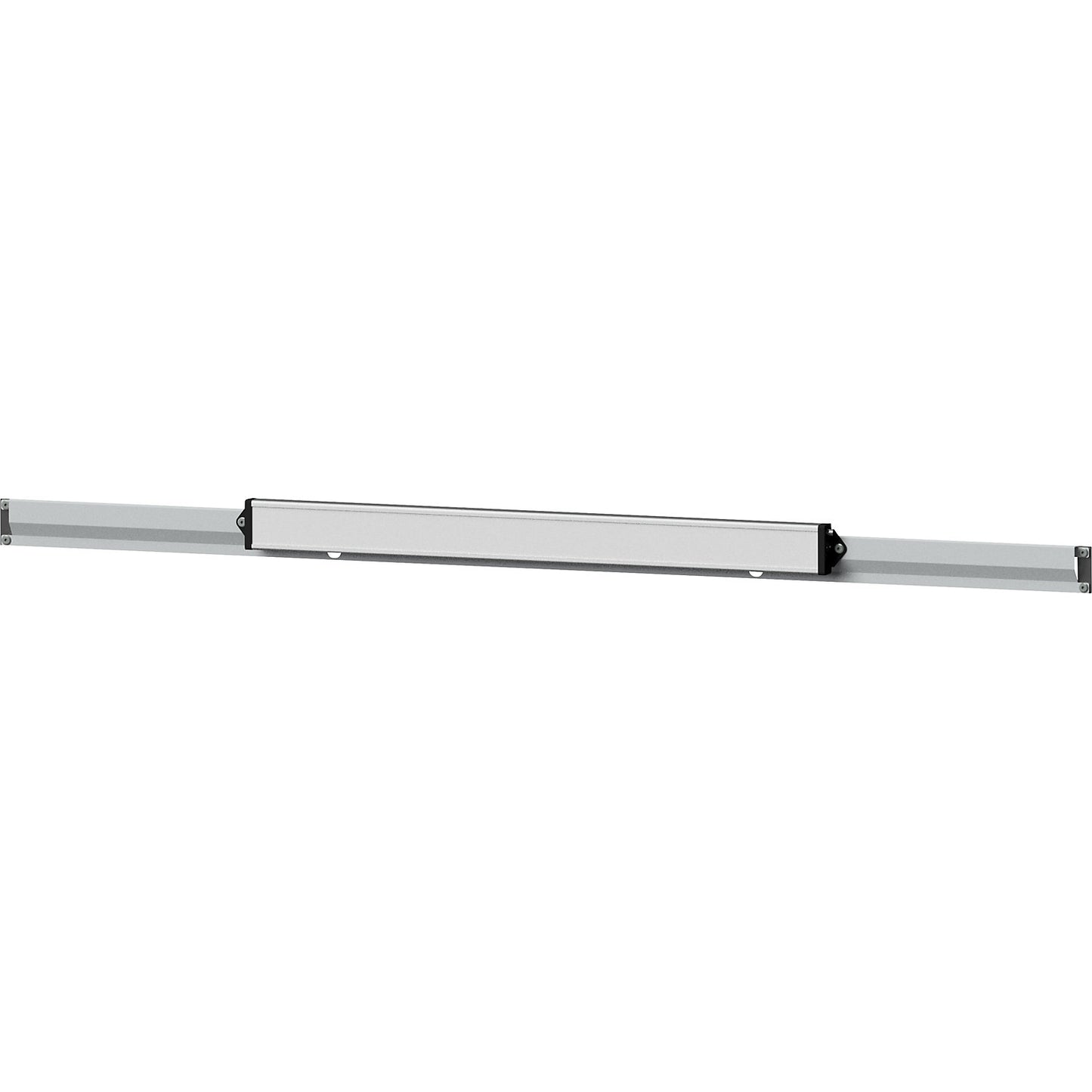 LED lamp for electrically height adjustable work table, incl. suspension rail, for bench width 2000 mm.