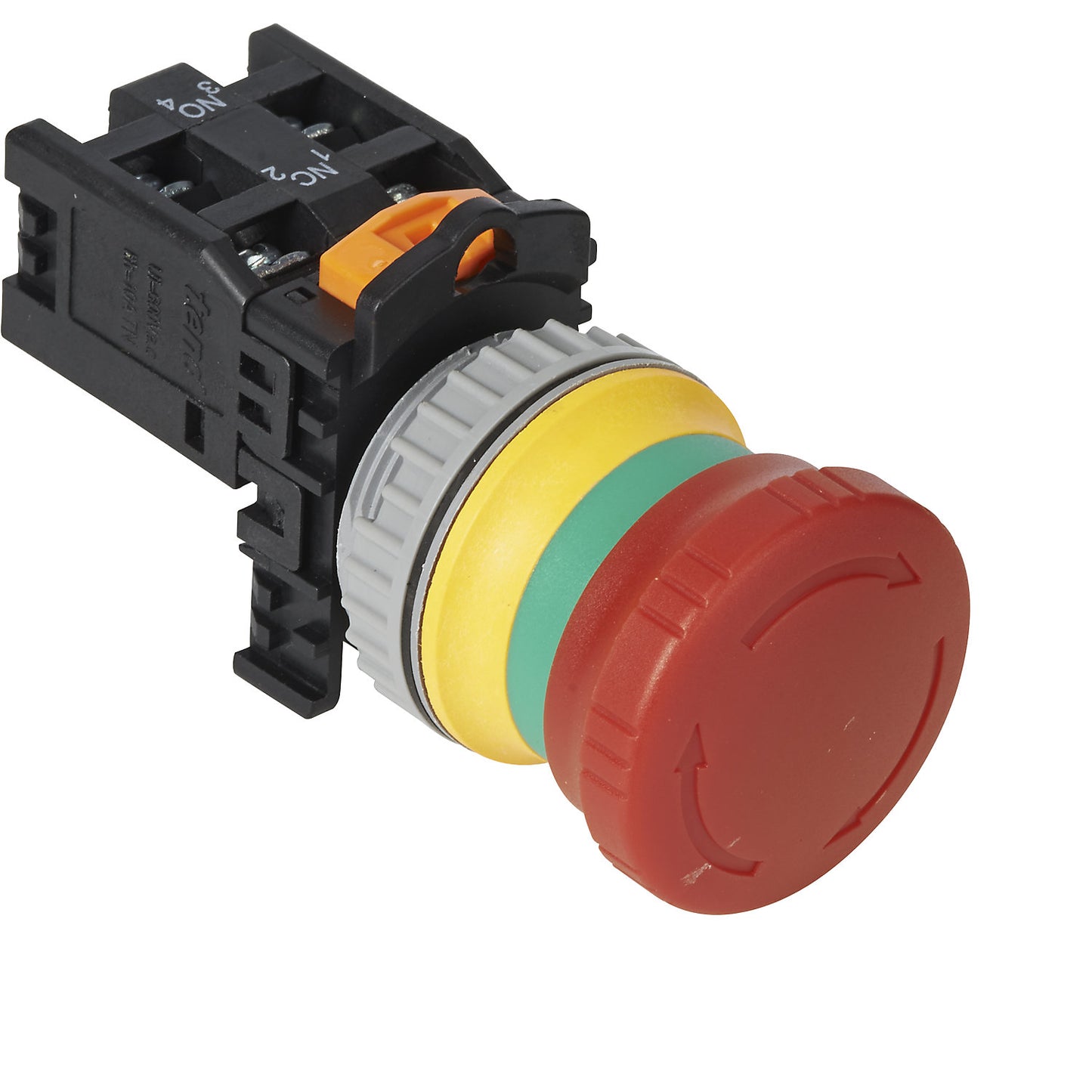 Emergency stop switch, for electric stackers, red.