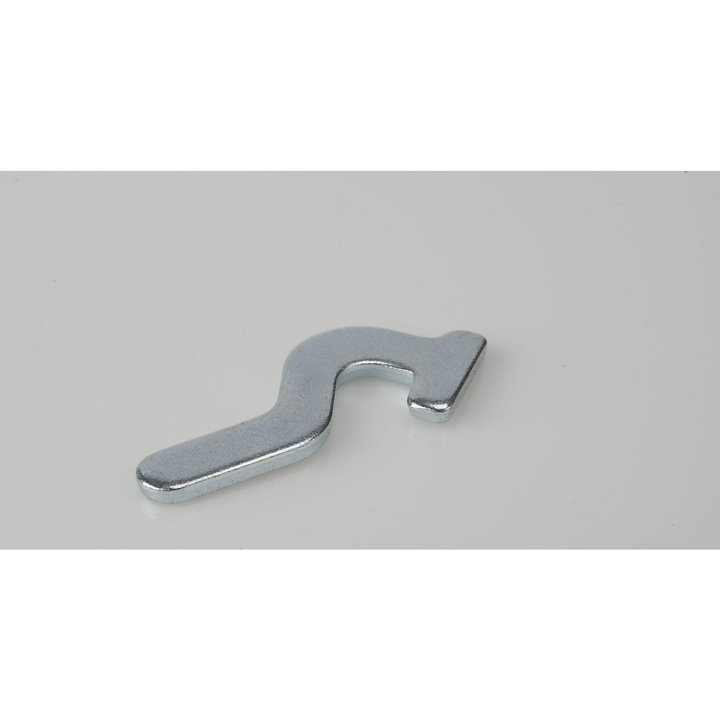 Safety pin, for beams, zinc plated.