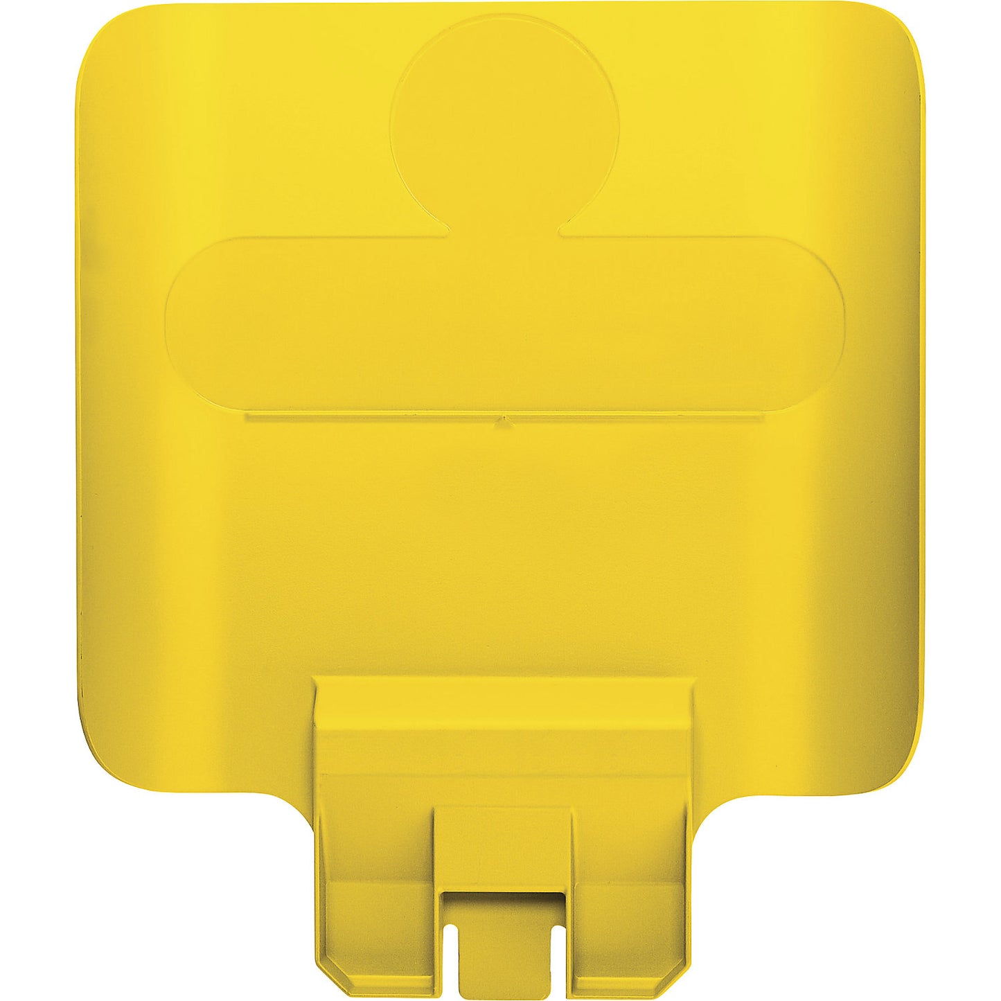 Sign, HxWxD 298.45 x 44.45 x 361.95 mm, yellow.