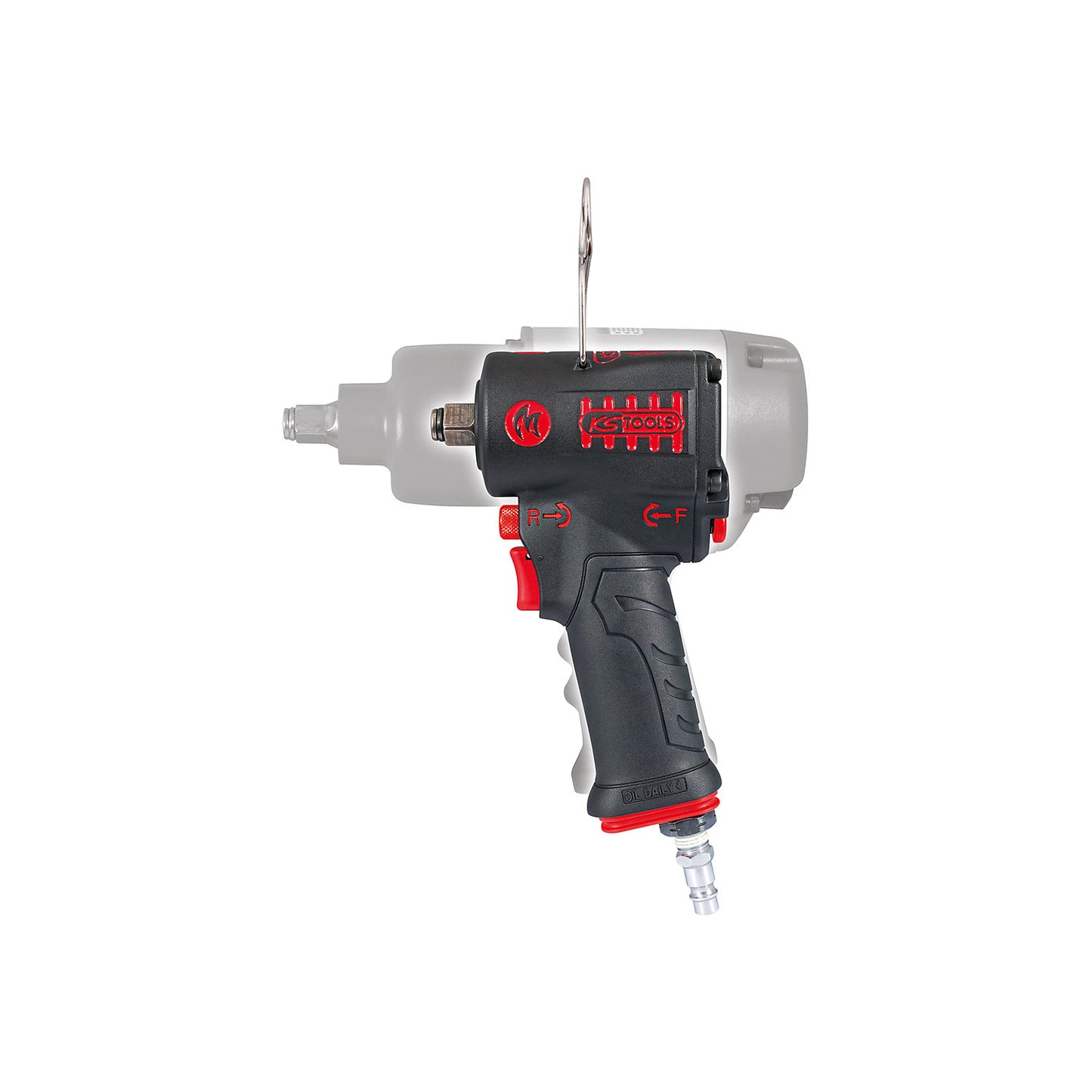 1/2'' miniMONSTER high power pneumatic impact wrench, 113 dbA, 135 l/min.