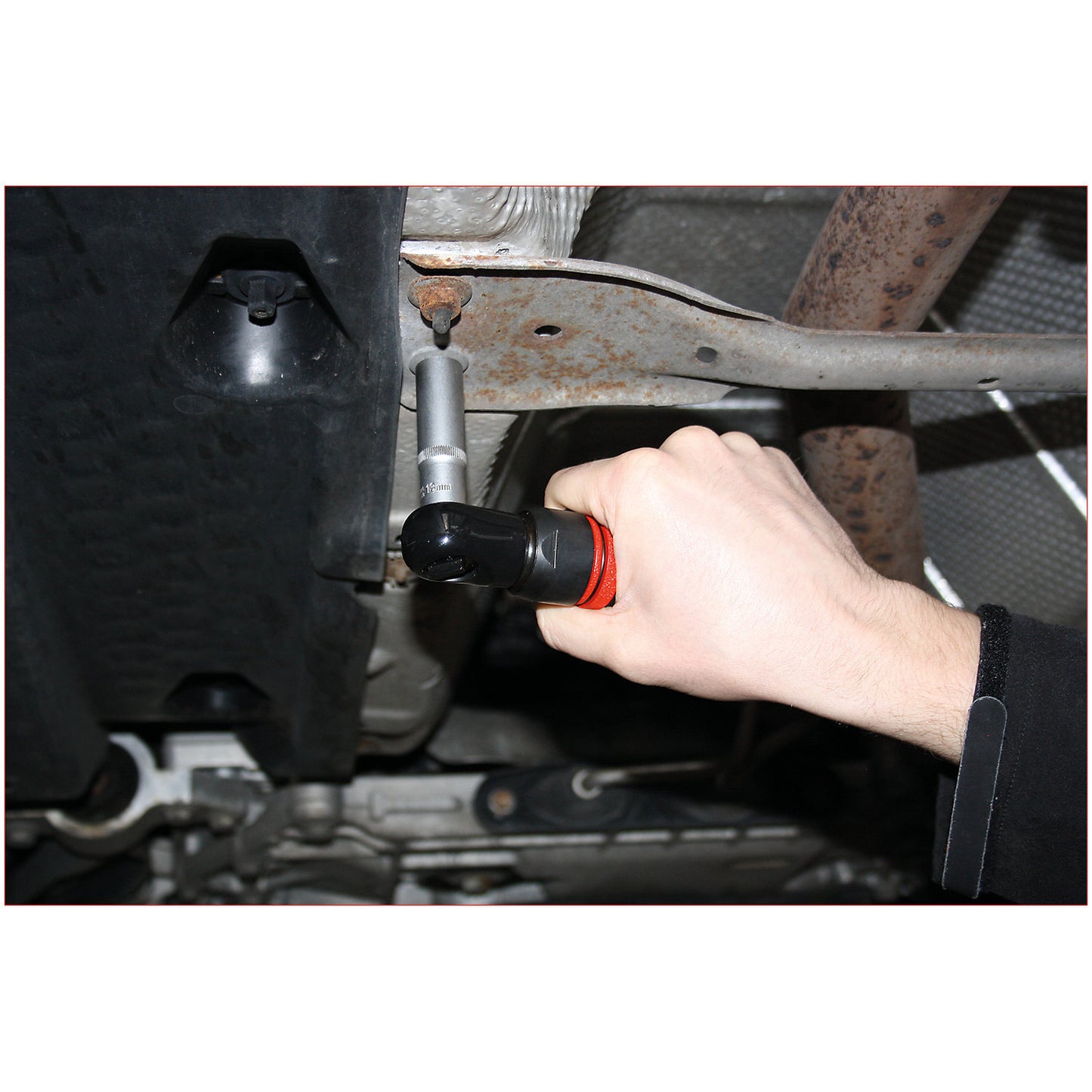 SlimPOWER mini pneumatic reversing ratchet, max. 6.3 bar (90 psi), 3/8''.