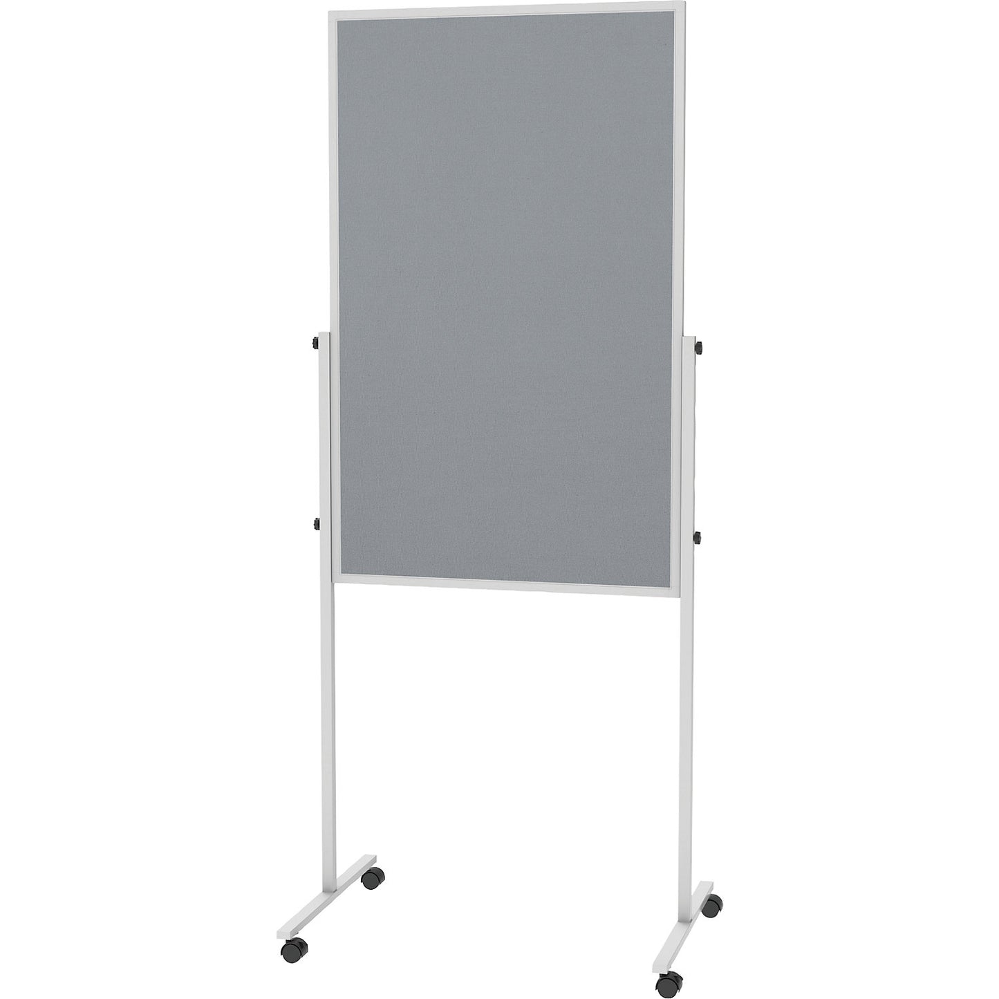 MAULsolid presentation board, whiteboard/grey felt, board HxW 1200 x 750 mm.
