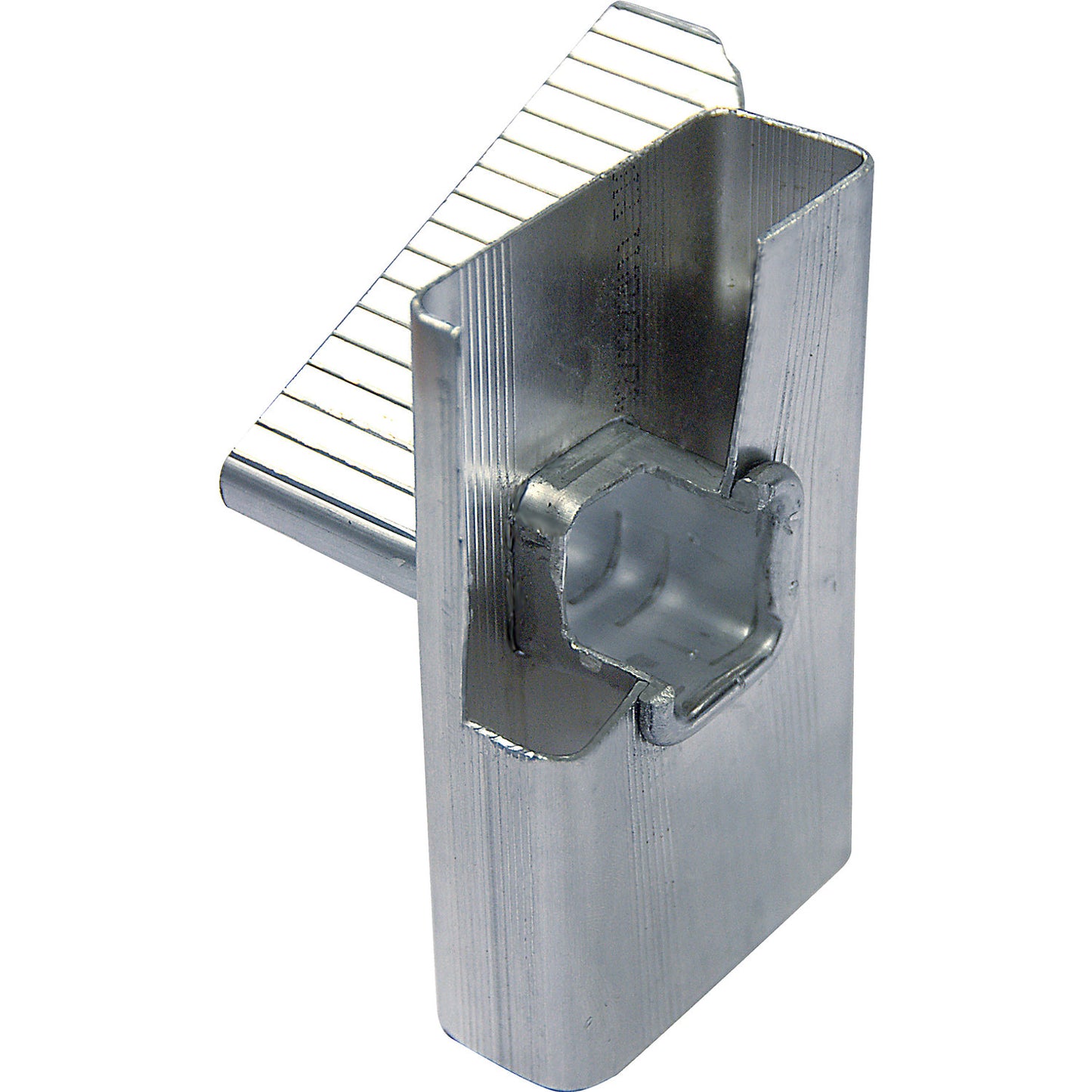 Step ladder, single sided access with extra deep steps, 4 steps incl. platform.