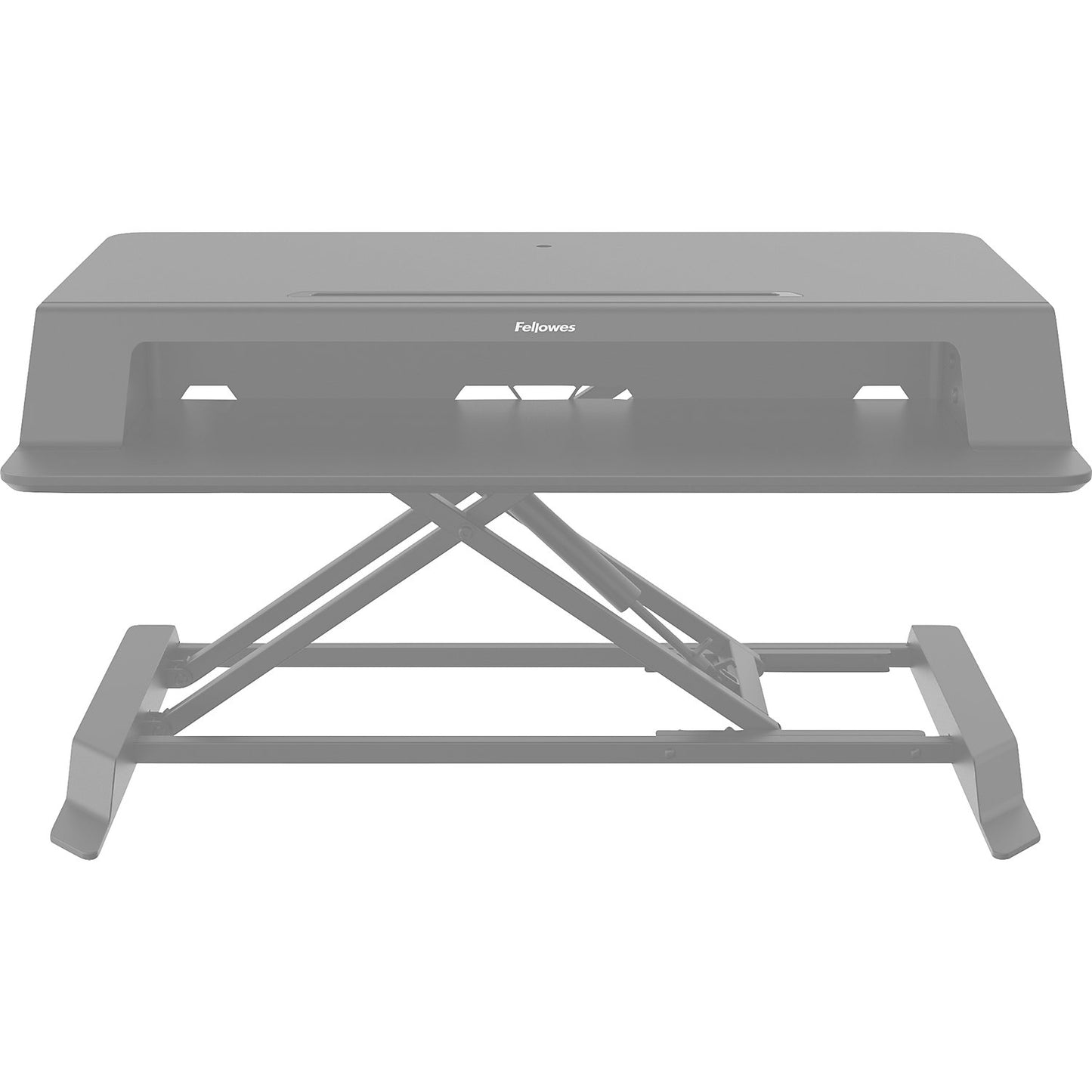 Lotus™ LT sitting/standing workstation, HxWxD 110 x 800 x 601 mm, black.