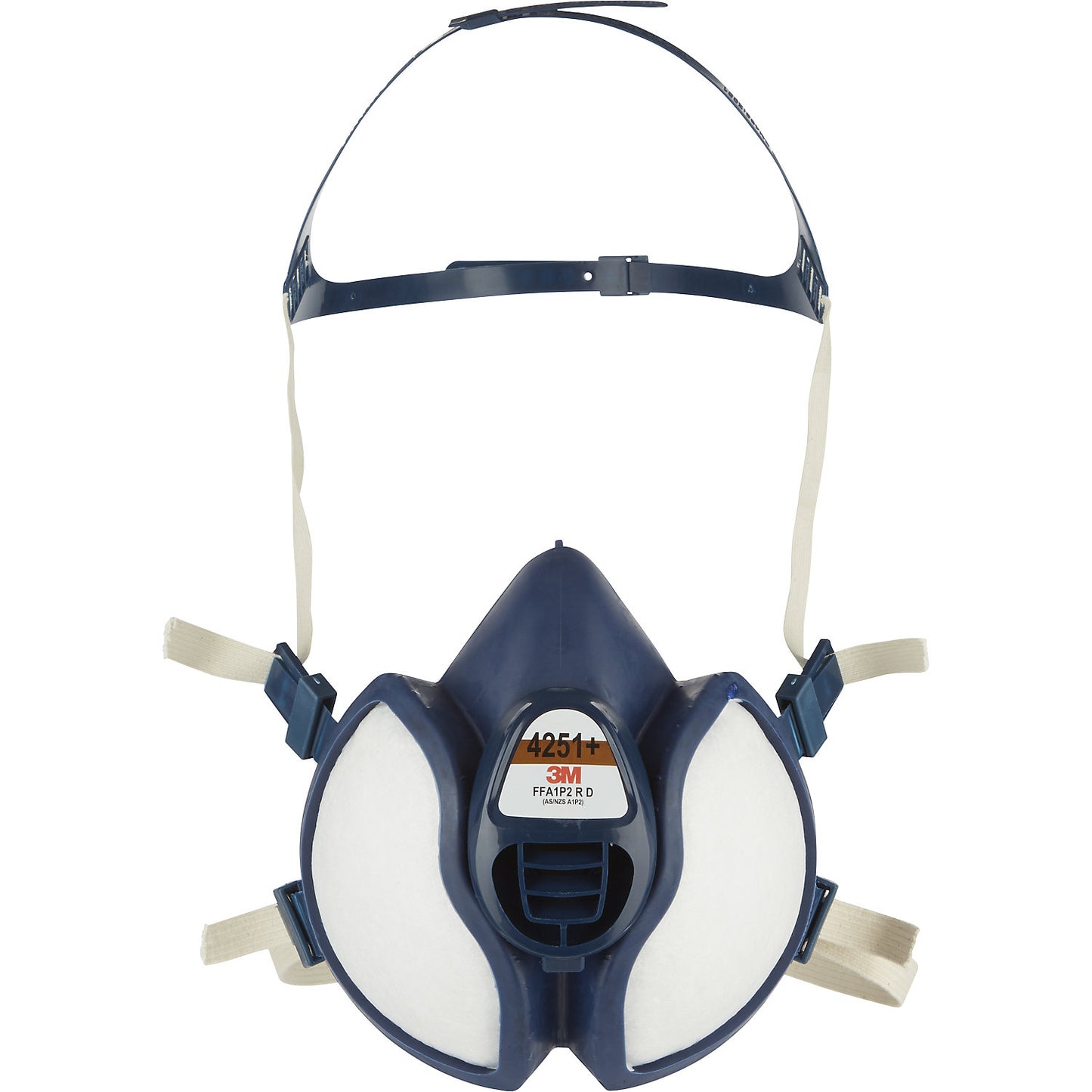 4000+ series half mask, filter class FFA2P3 R D, maintenance free.
