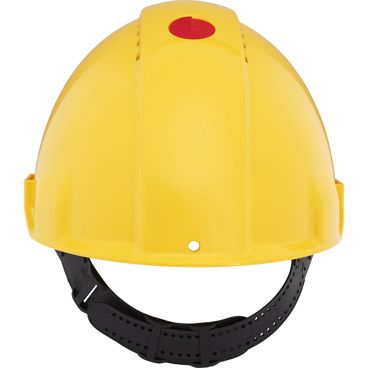 Safety helmet G3000 ventilated, with Uvicator™ sensor, pinlock, sweatband, yellow.