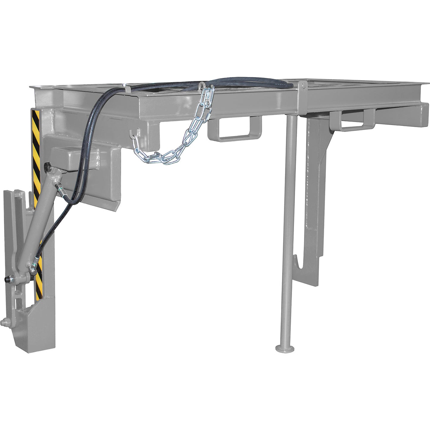Support bar for tilting skip, BST-H 150, LxWxH 900 x 1770 x 1095 mm.