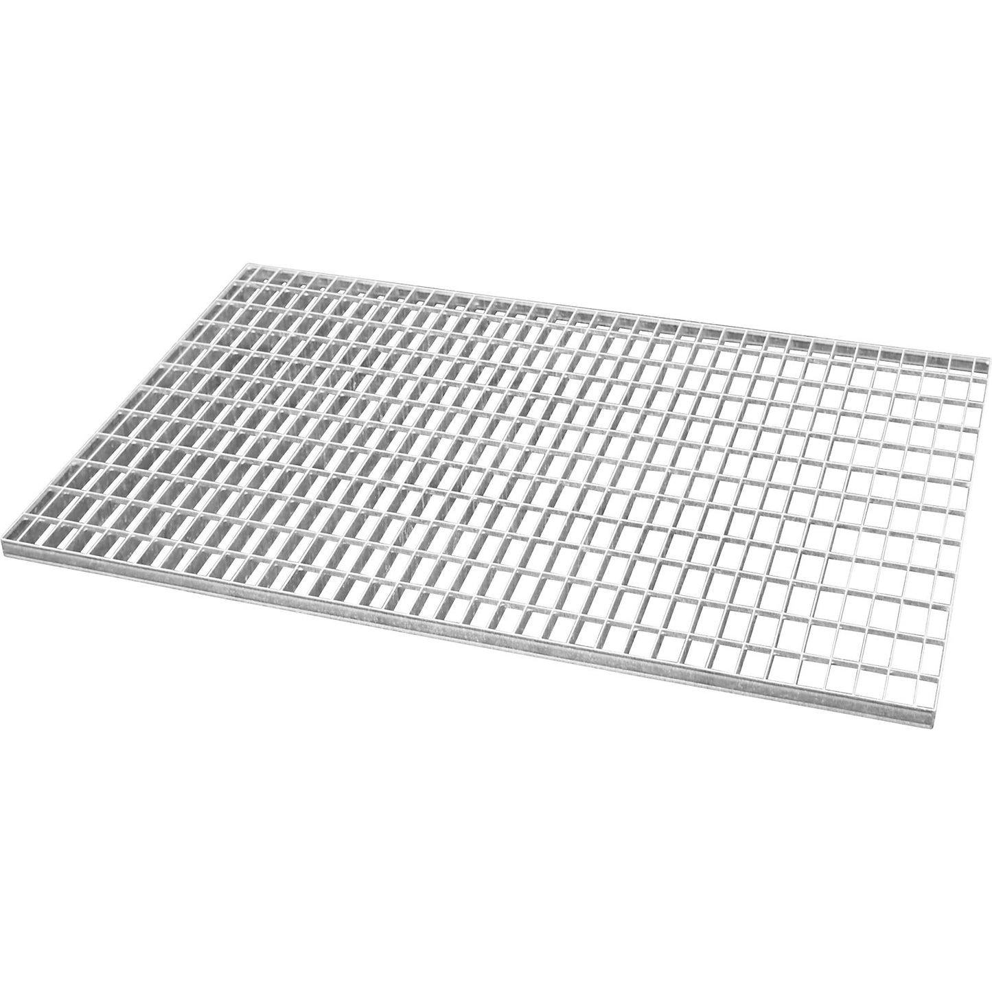Grate, for sump trays for 200 l drums, stainless steel, LxWxH 1200 x 800 x 360 mm.