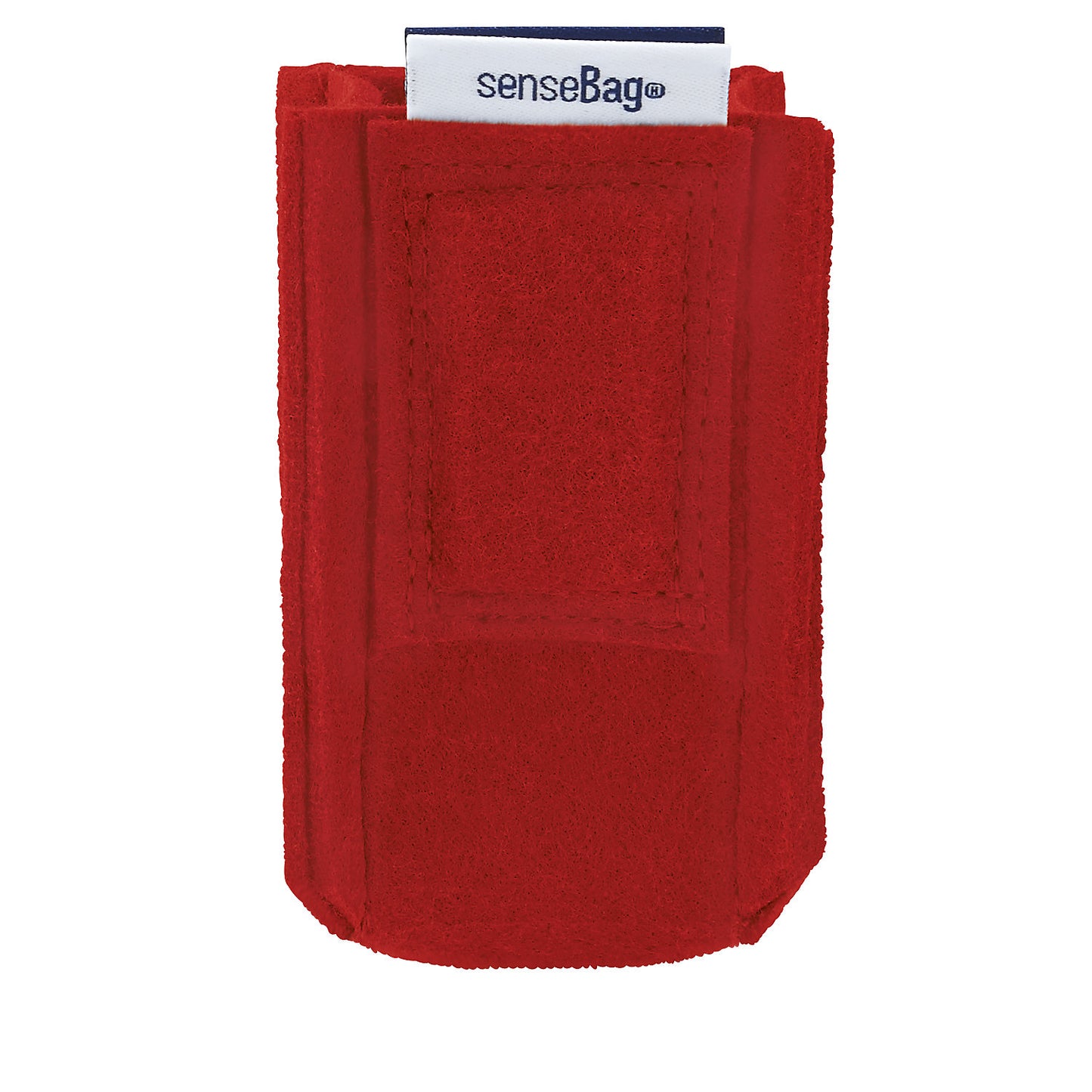 magnetoTray pencil pot, SMALL, HxWxD 100 x 60 x 60 mm, red.