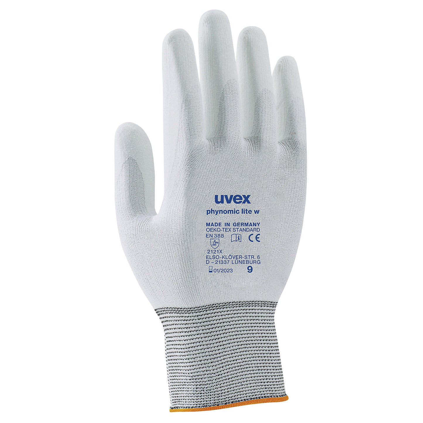 phynomic lite protective gloves, pack of 10 pairs, size 7.