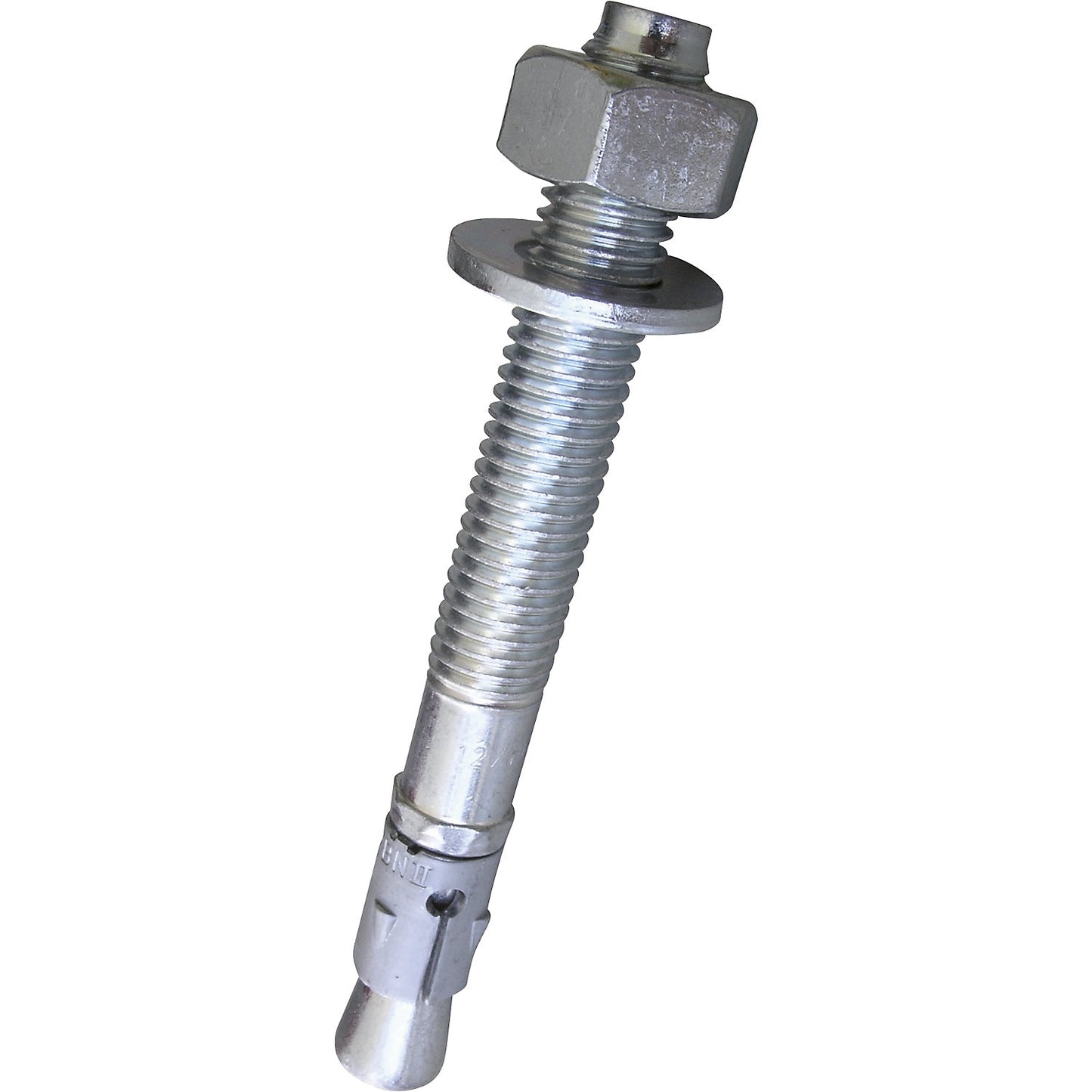 Floor anchor, zinc plated, Ø 12 mm, for concrete quality C20/25, length 110 mm.