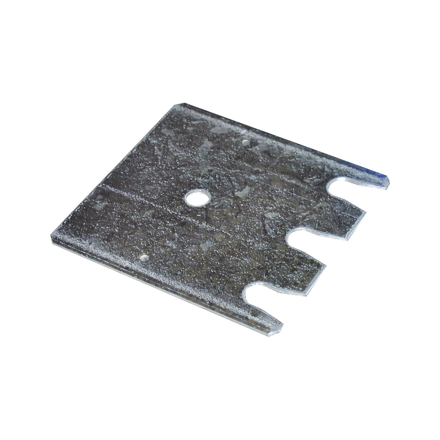 Shim plate for foot plates, zinc plated, pack of 5, for S610 and S625 series, WxDxH 145 x 155 x 2 mm.