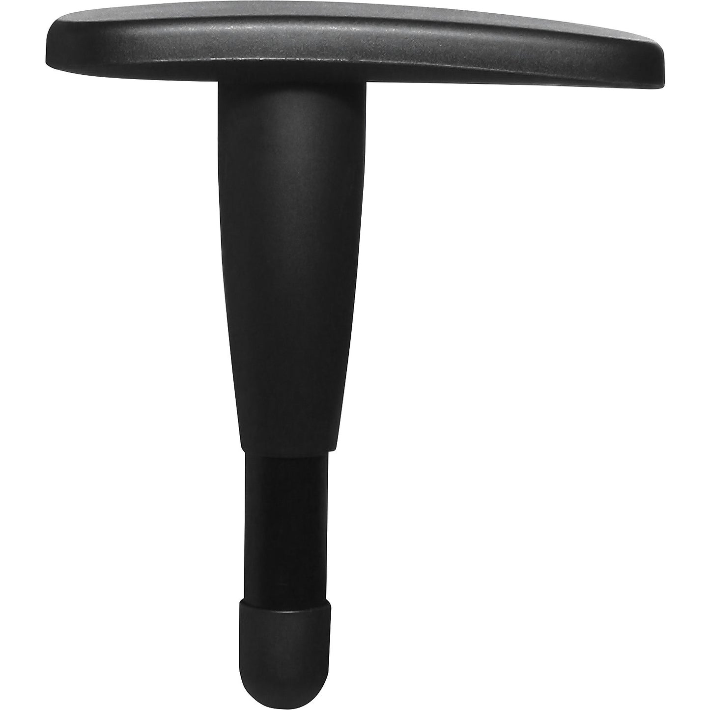 Arm rests, 1 pair, black, for swivel chair, height adjustable.