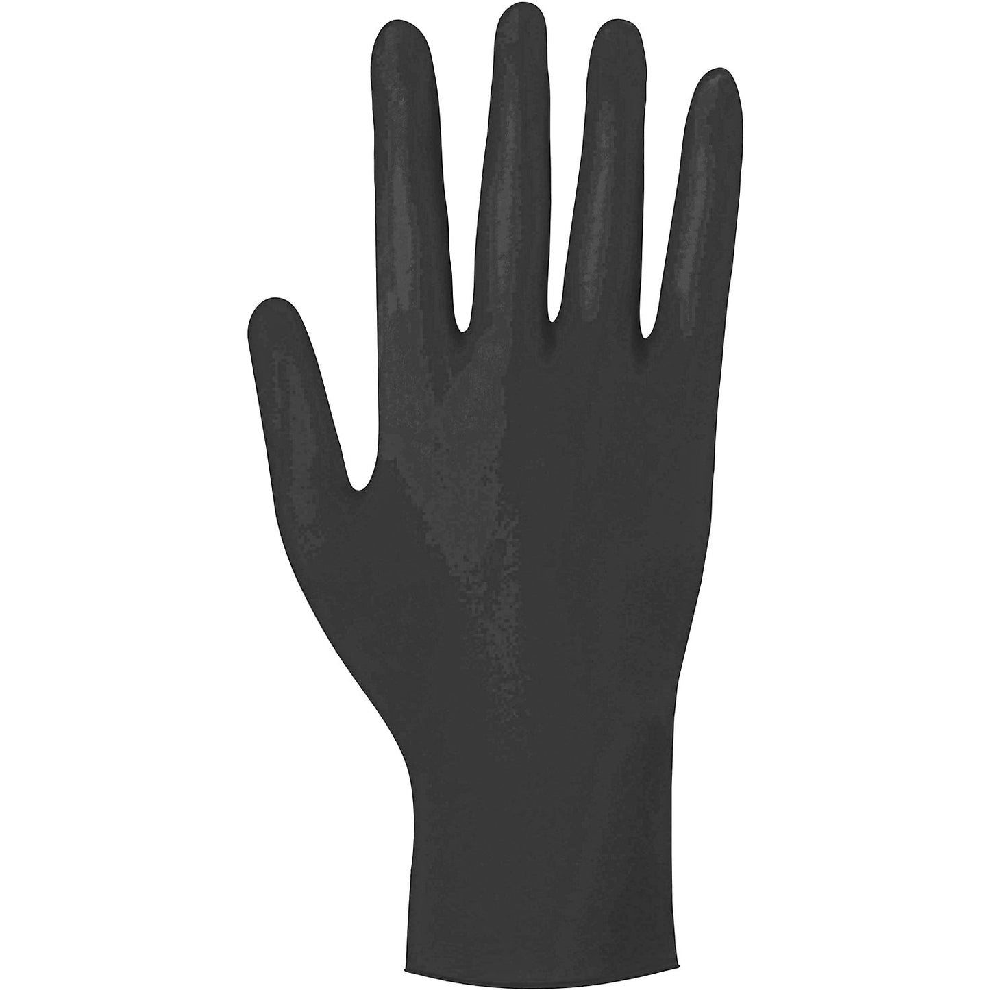 Meditrade nitrile disposable gloves, pack of 1000, food grade, black, size L.