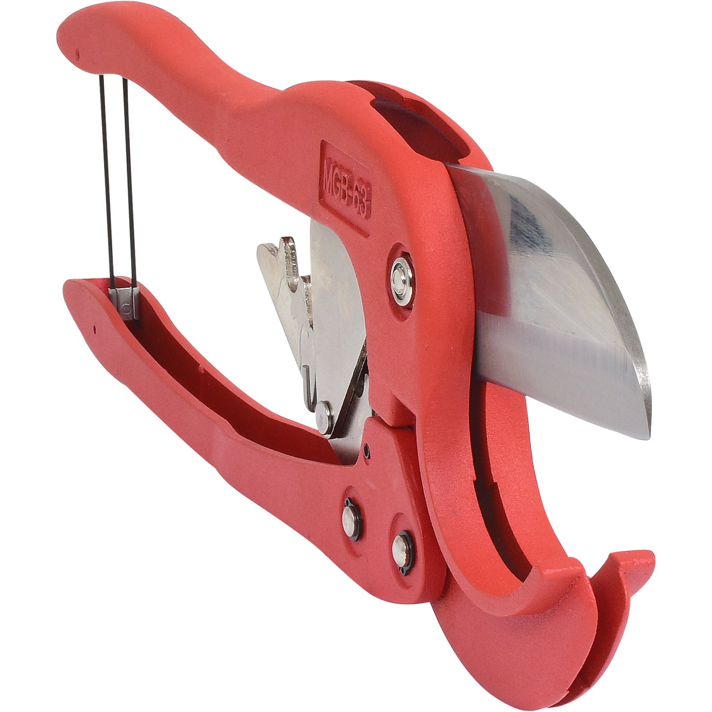 Plastic pipe cutter, stainless steel blade, for Ø 0 - 63.0 mm.