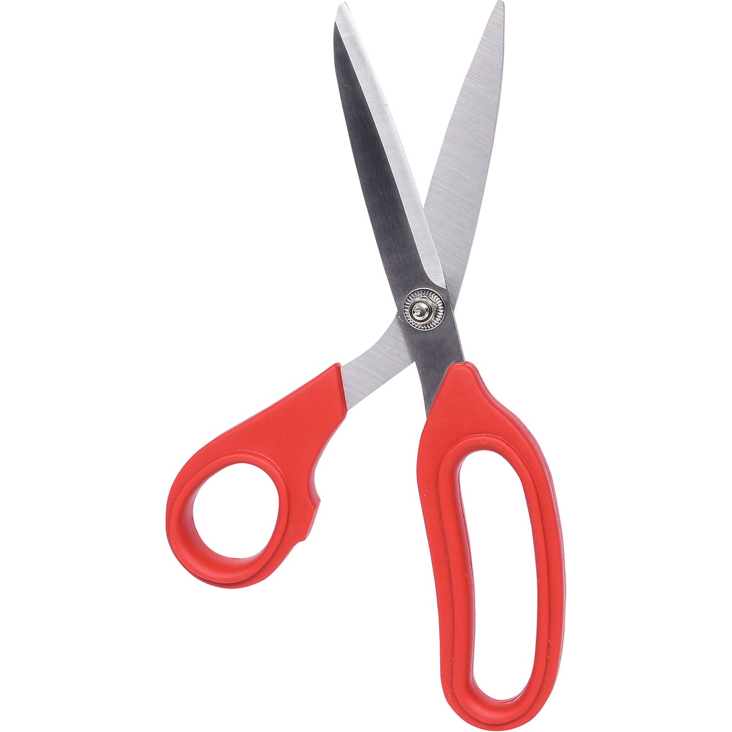 Textile scissors, length 205 mm, cutting edge length 65 mm.