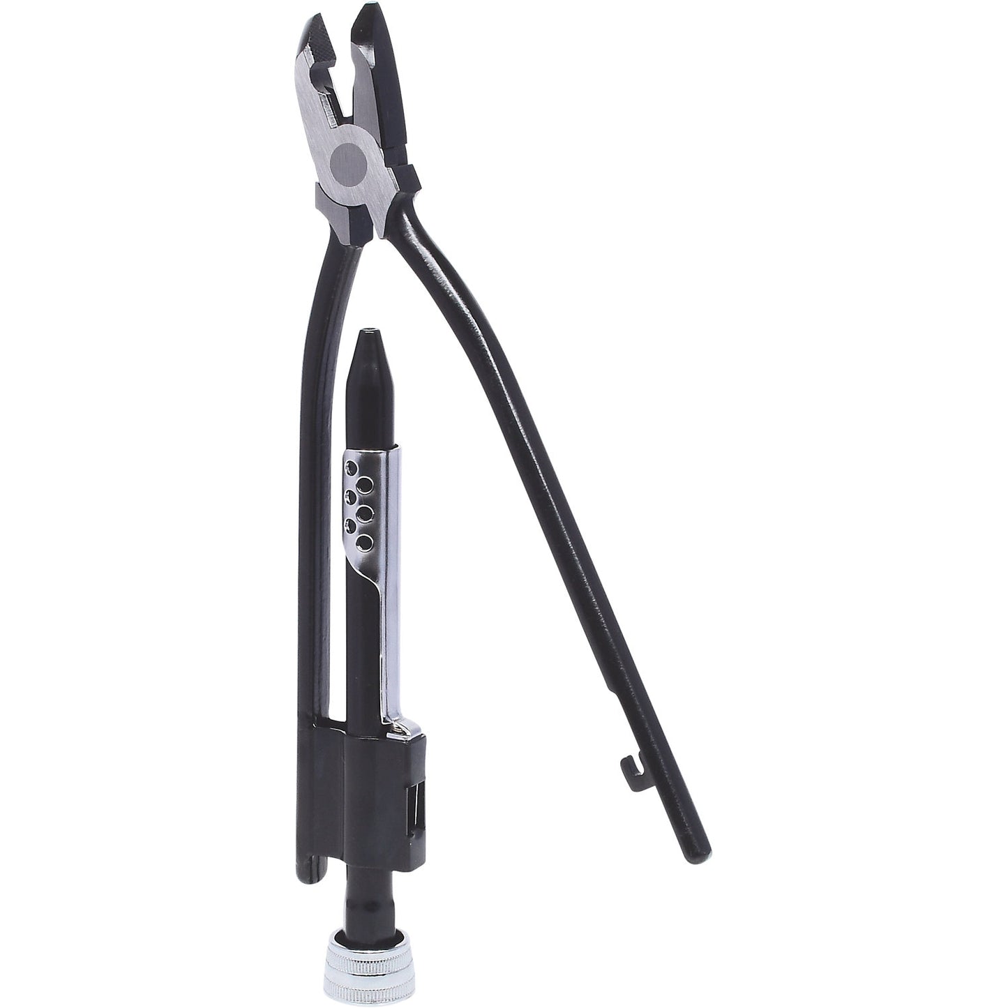 Wire twisting pliers, serrated, length 265 mm.