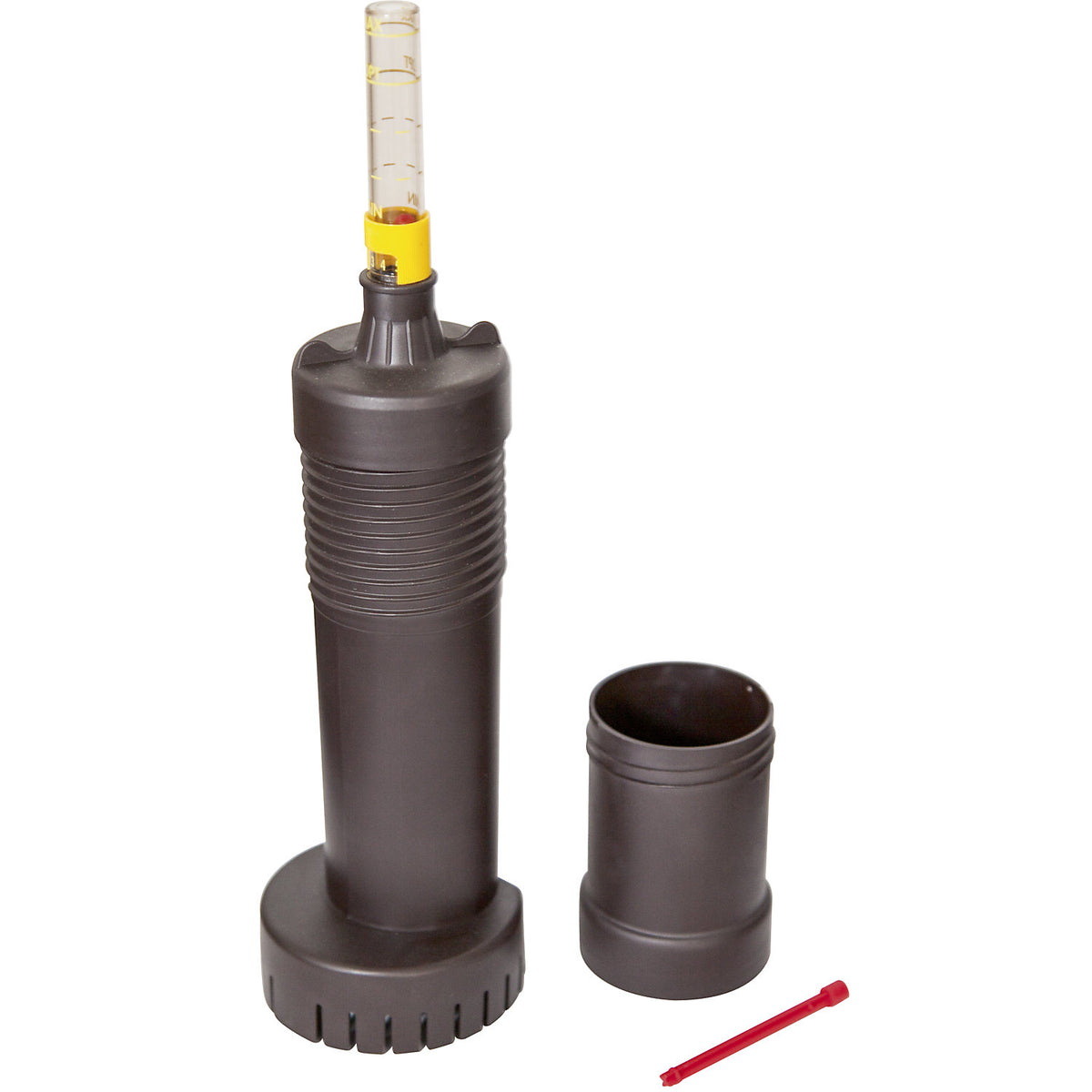 Water level indicator, height 340 mm, plastic.