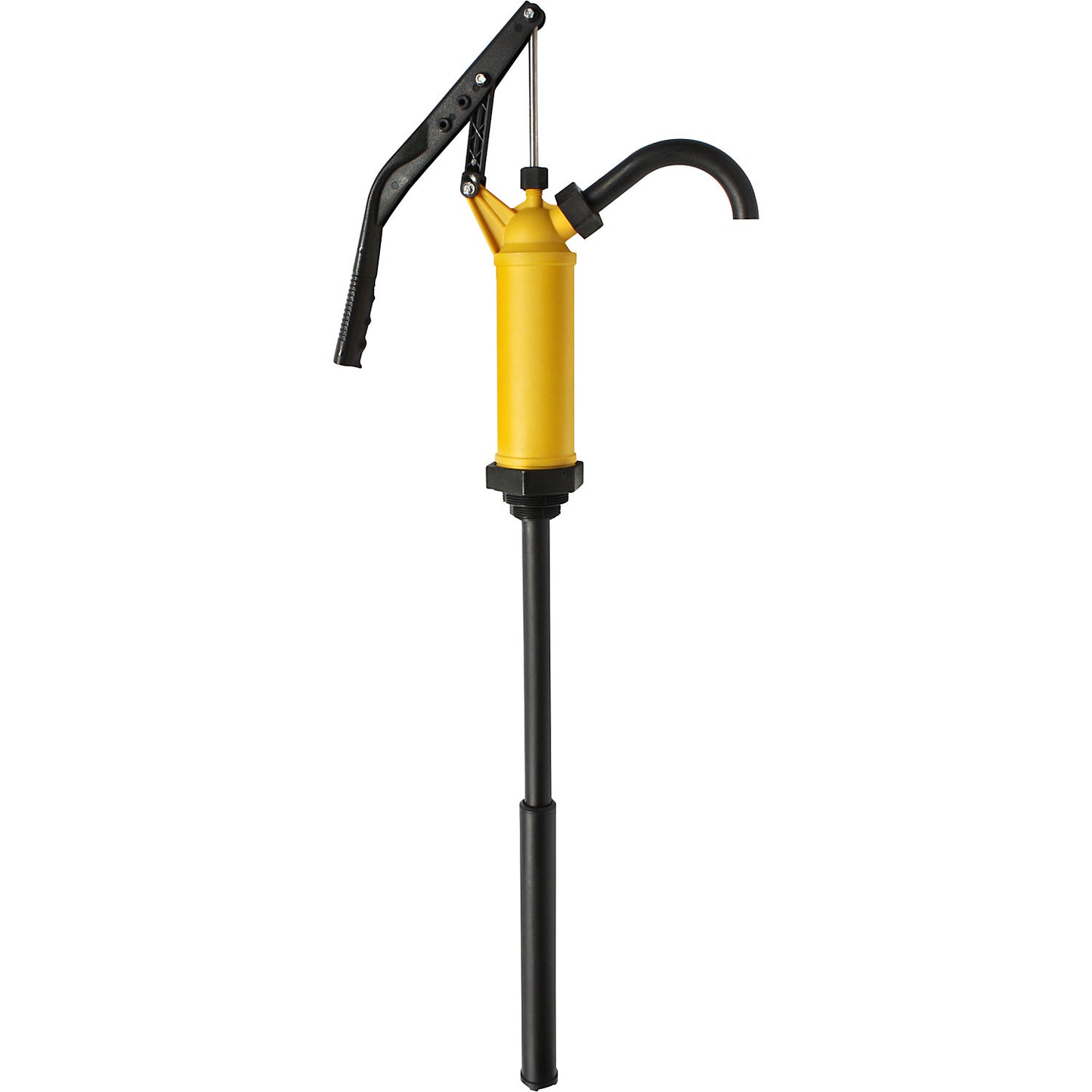 Canister/drum hand pump, for light acids/alkaline solutions, 0.3 - 0.45 l/stroke.