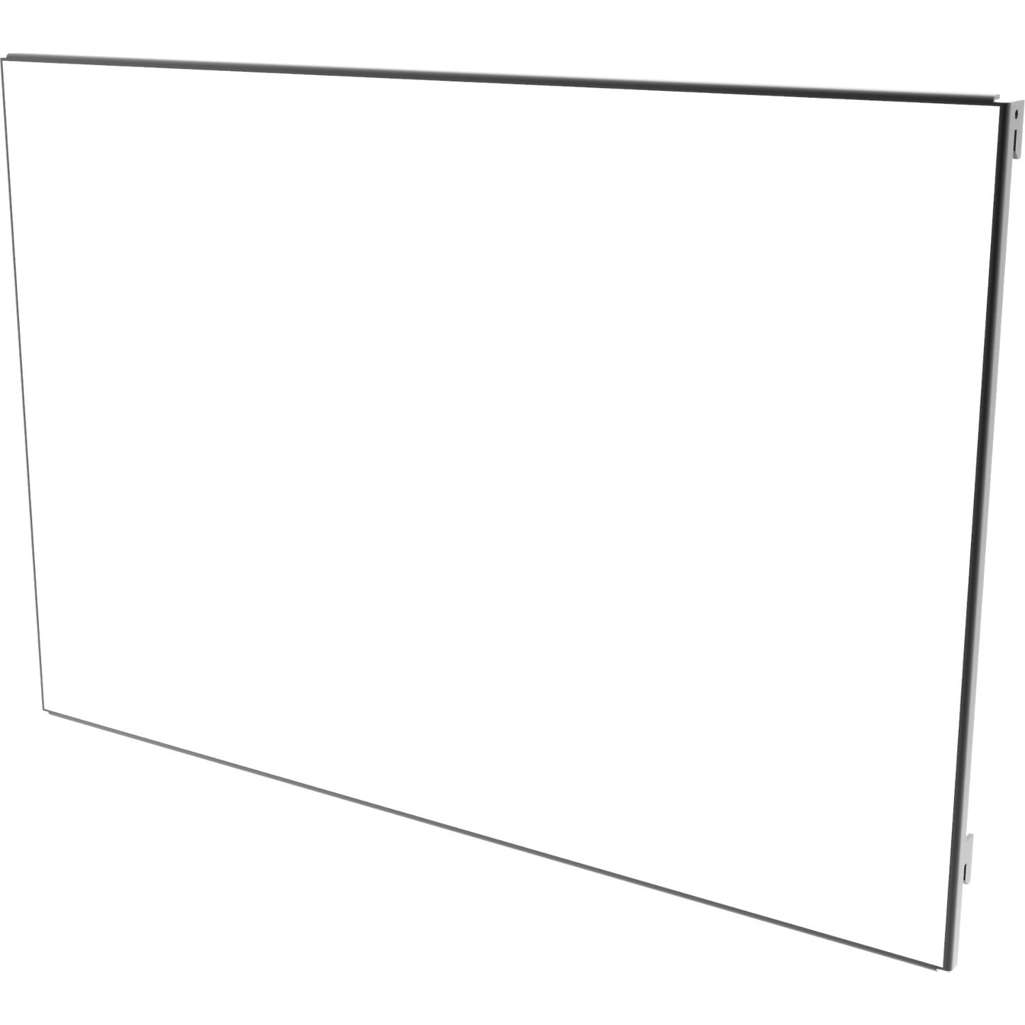 QUICK ON whiteboard for X-Store 2.0, WxH 598 x 410 mm, white, magnetic.