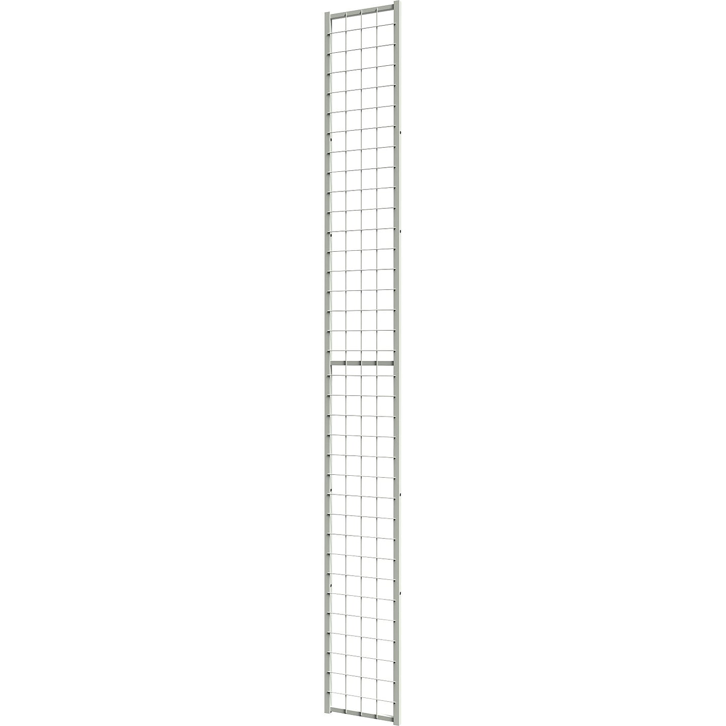 X-STORE 2.0 partition system, wall section, height 2200 mm, width 250 mm.