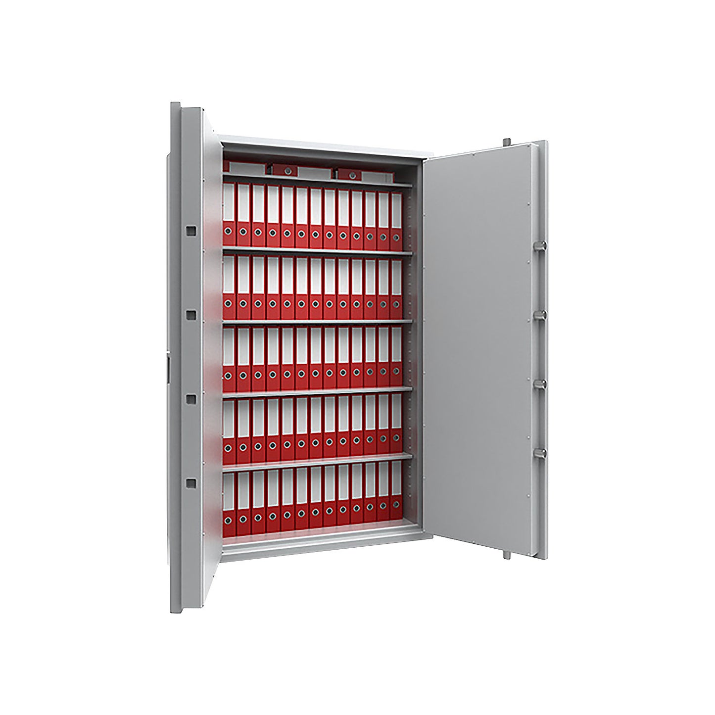 Security cupboard, VdS class II, LFS 30 P, HxWxD 1950 x 1260 x 550 mm.