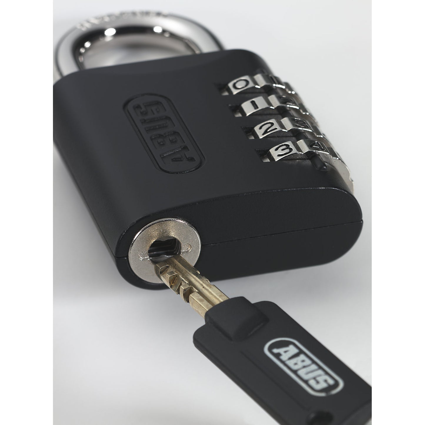 Combination lock, 158KC/45 AP050, pack of 12, black.