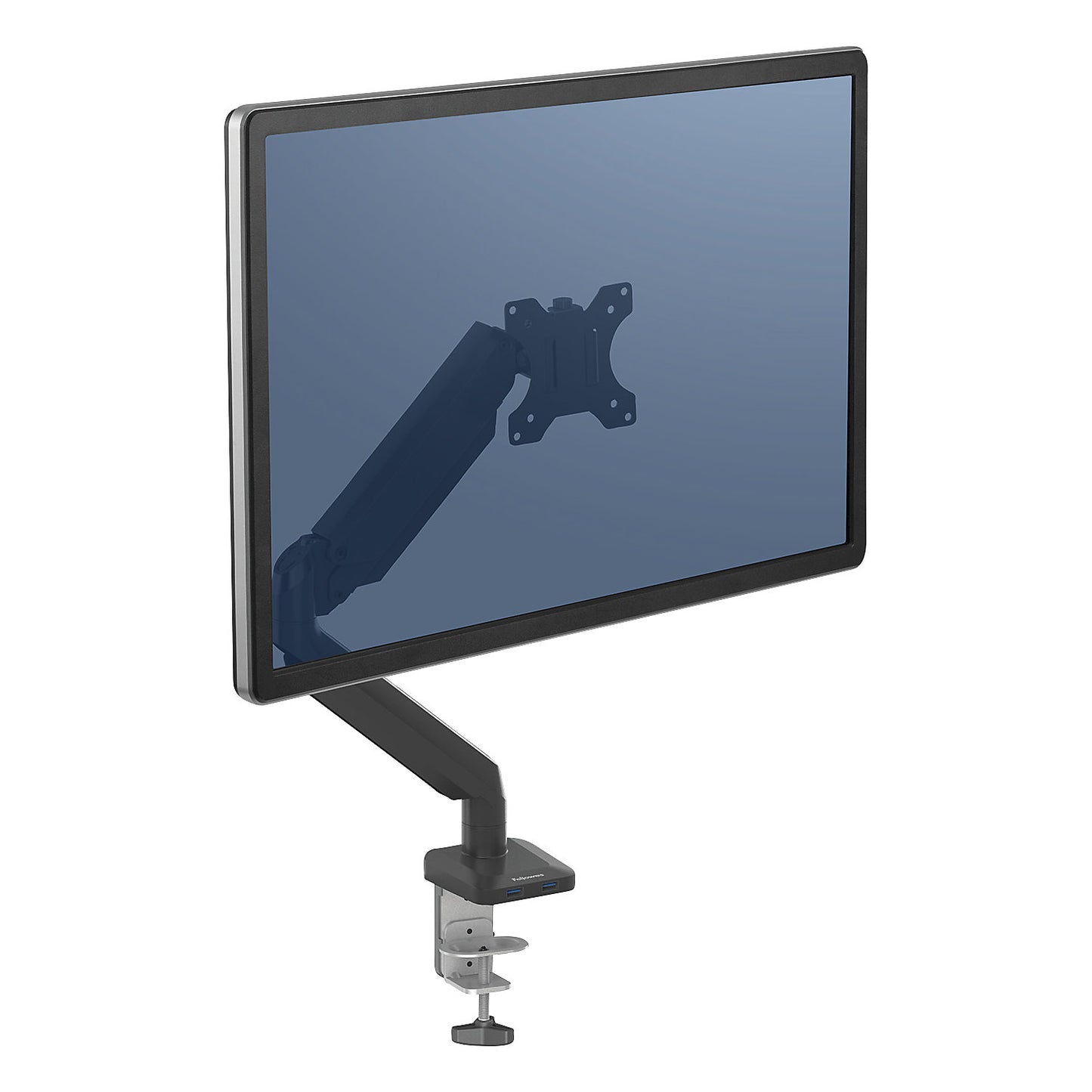 PLATINUM SERIES monitor arm, single arm for 1 monitor, black.