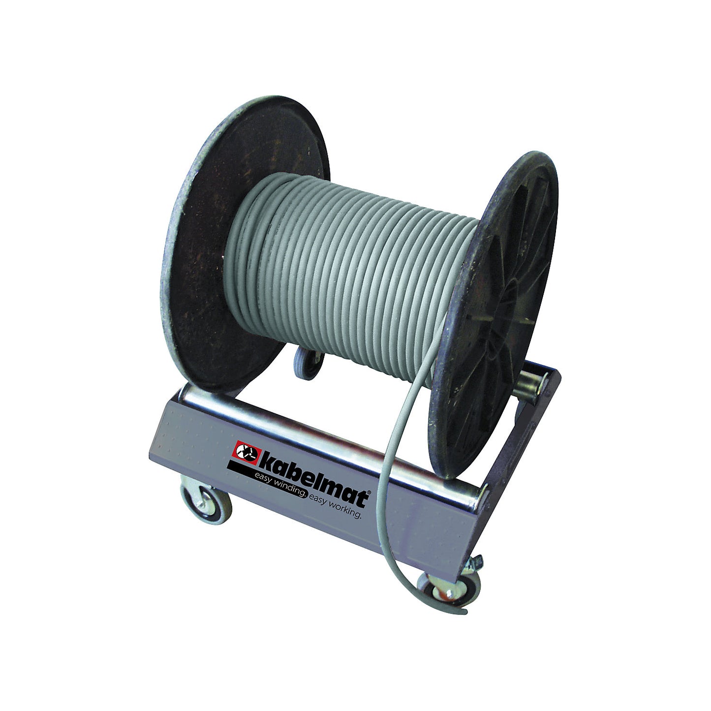 Manual drum unwinder, TROMBOI 500, mobile.