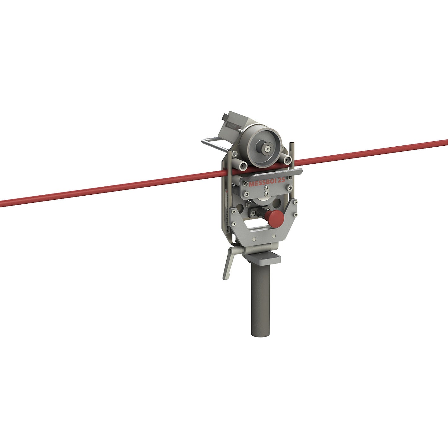 Cable metering unit, for cable material Ø 2 - 25 mm, measuring range up to 10000 m.