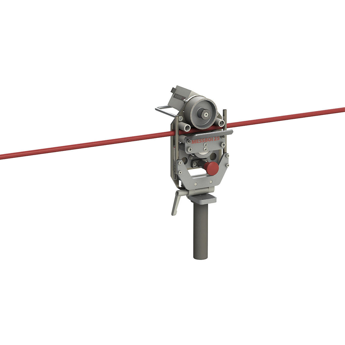 Cable metering unit, for cable material Ø 2 - 25 mm, measuring range up to 10000 m.