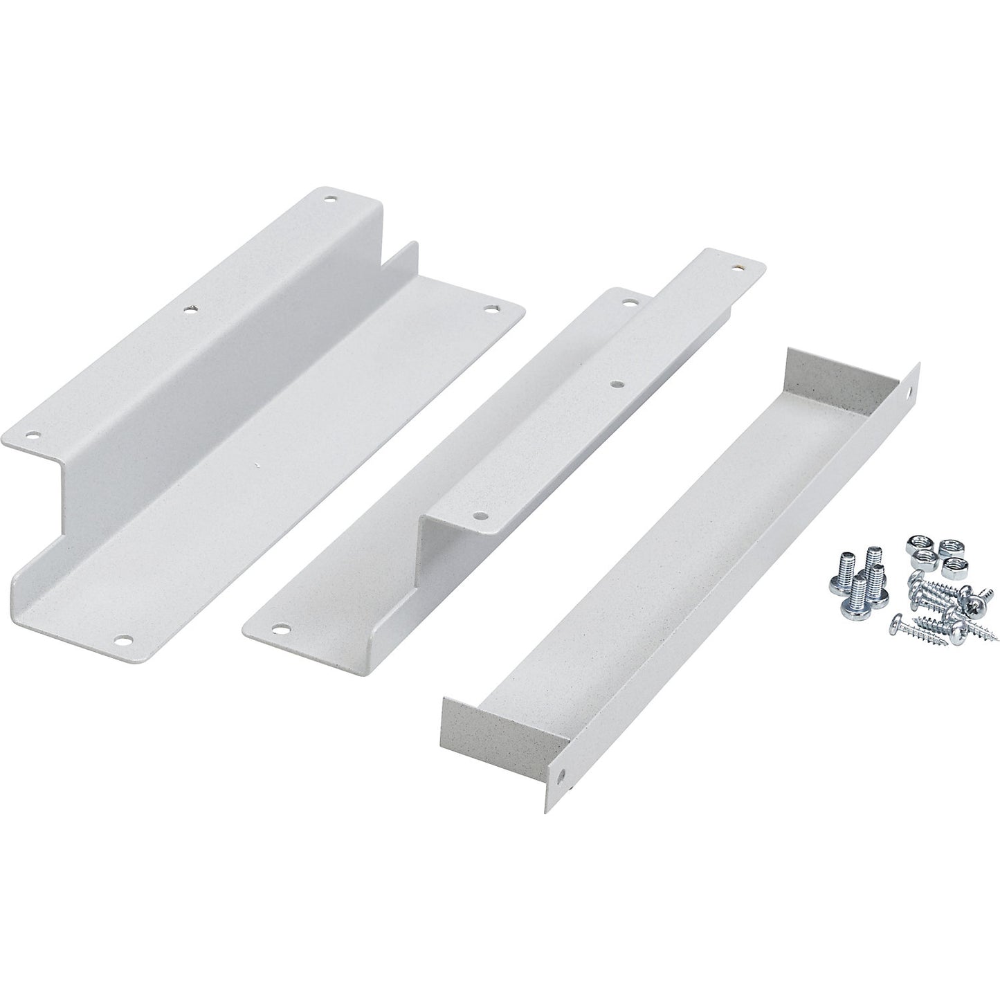 Fastening set, for drawer unit, grey.