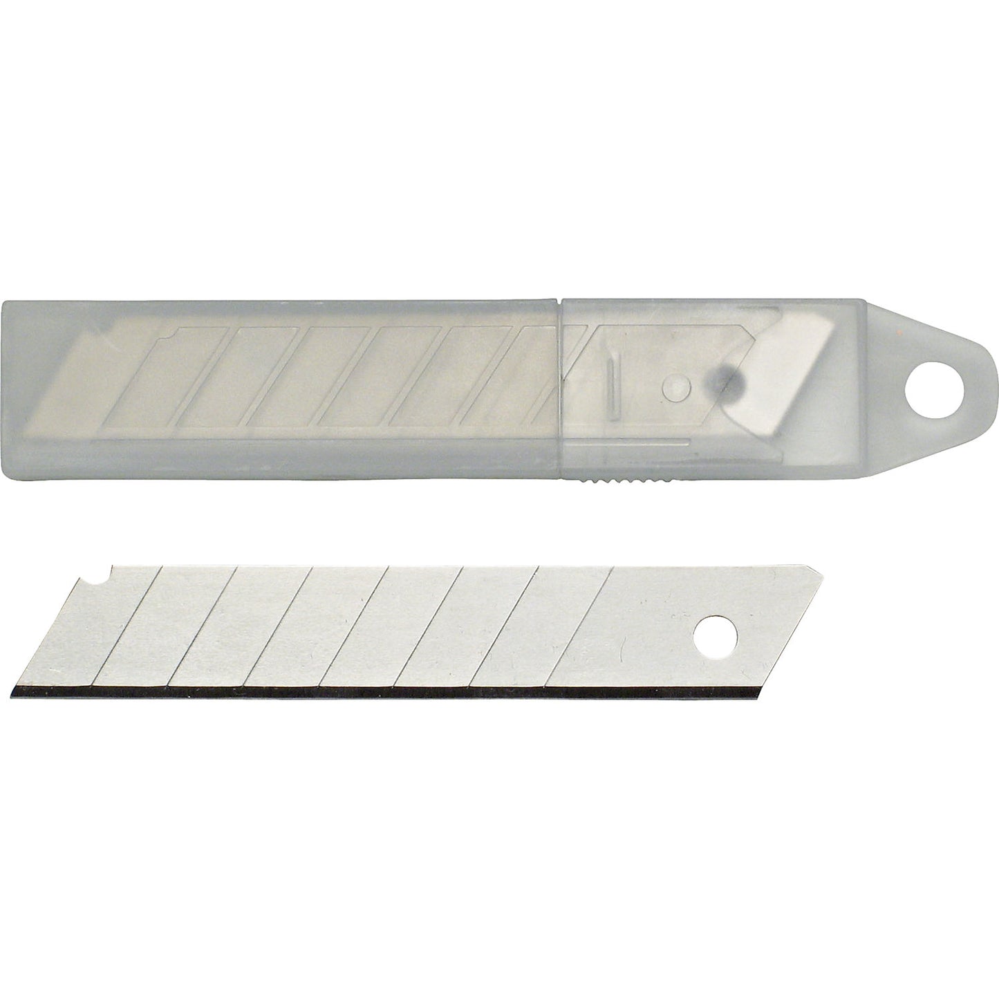 Replacement blades, for MAULtool safety cutters, COMFORT, PROFESSIONAL, STANDARD M, PROFESSIONAL PLUS cutters, blade width 18 mm, pack of 240.