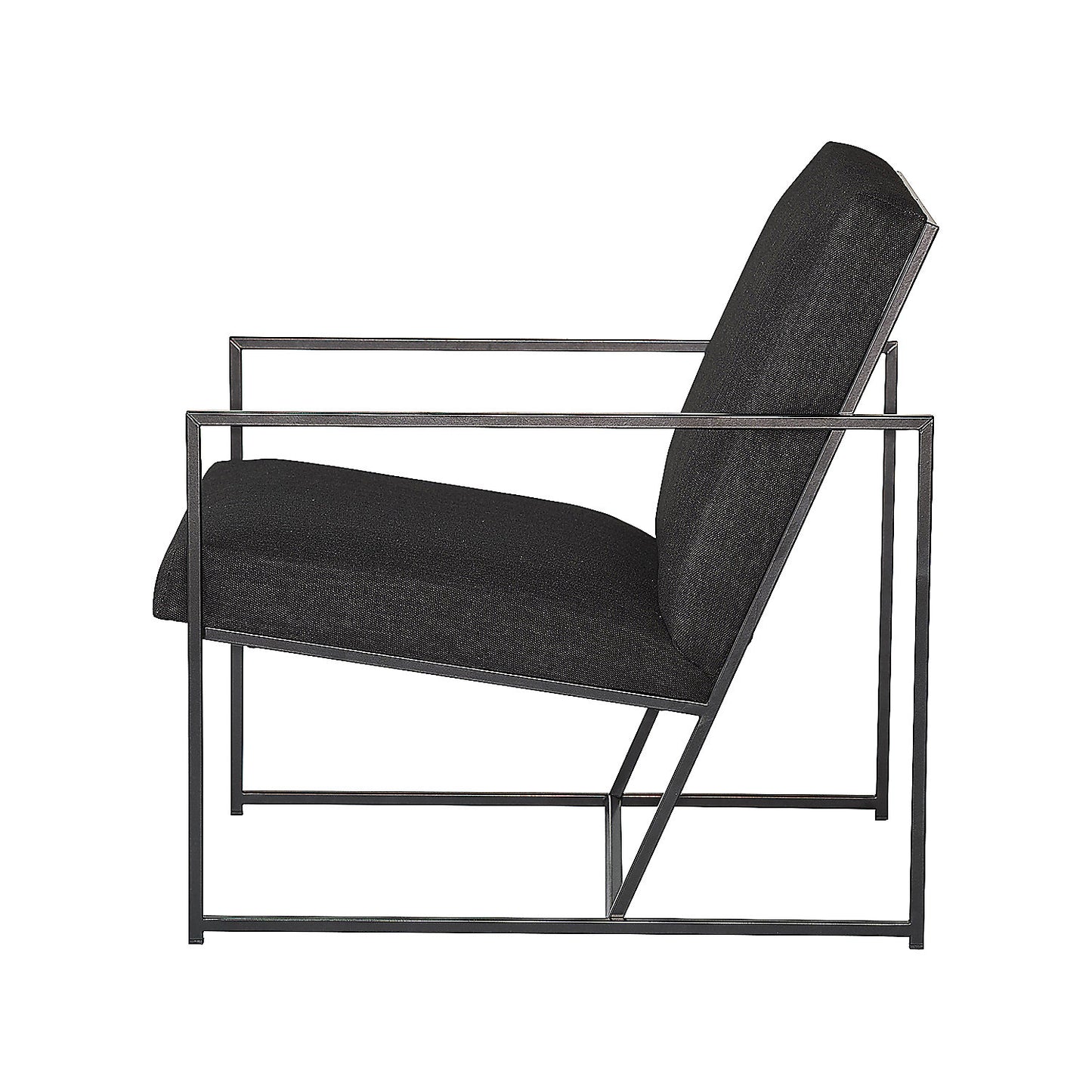 STYLE armchair, black frame, black.