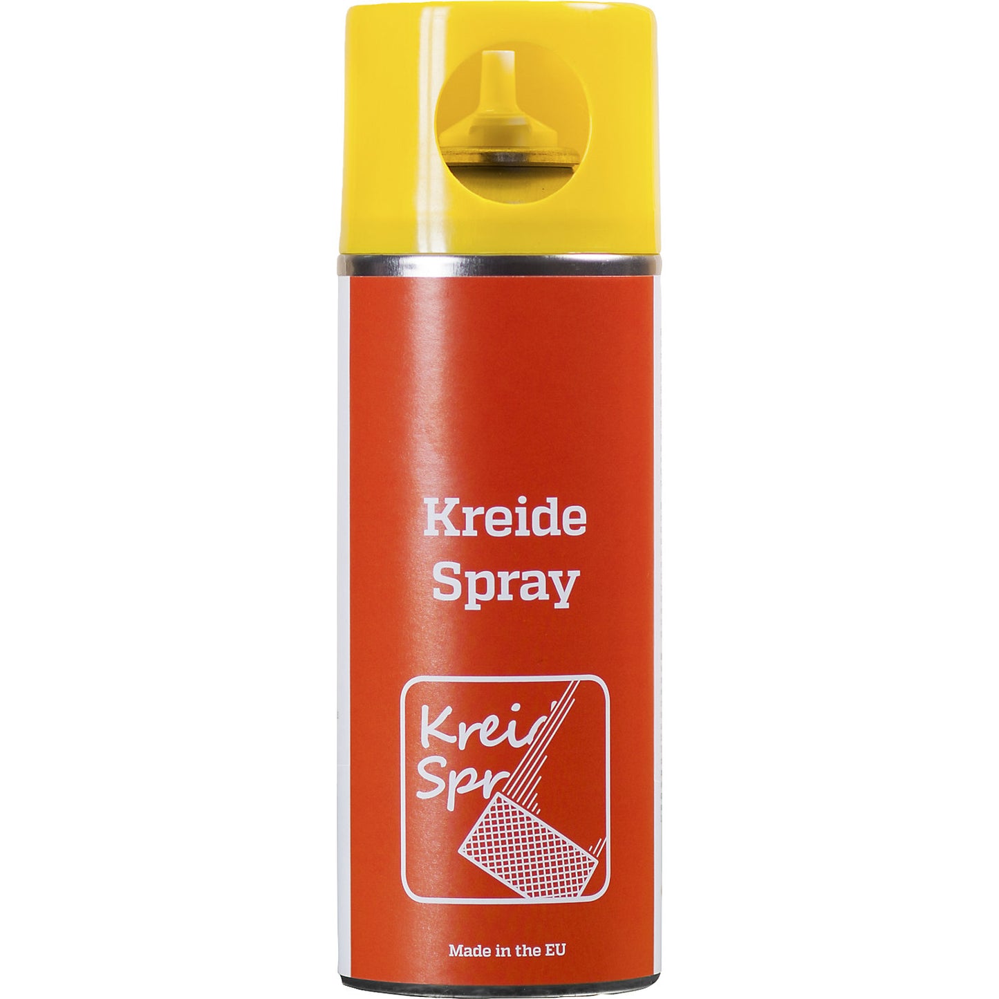 Chalk spray, capacity 400 ml, pack of 6, yellow.