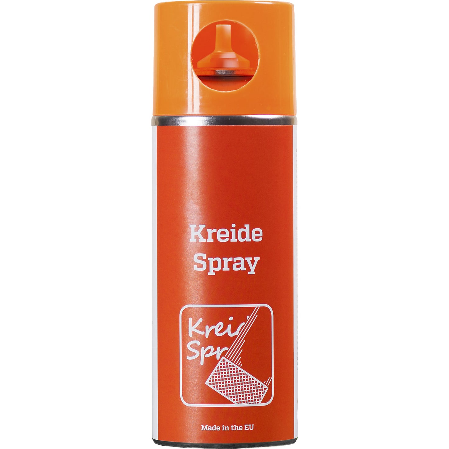 Chalk spray, capacity 400 ml, pack of 6, orange.