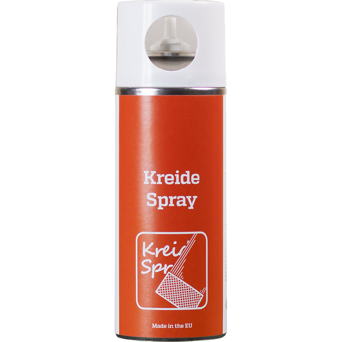 Chalk spray, capacity 400 ml, pack of 6, white.