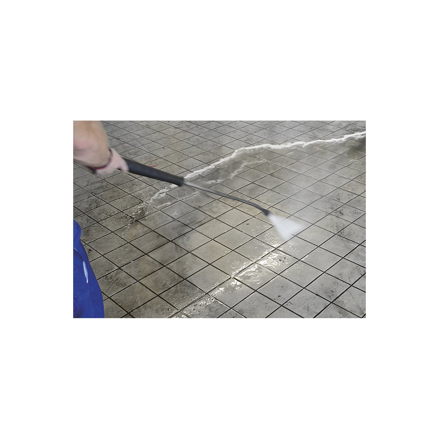 WAS 40.100 workshop floor cleaning agent, pH value < 11.5, ESD certified, 200-litre drum.