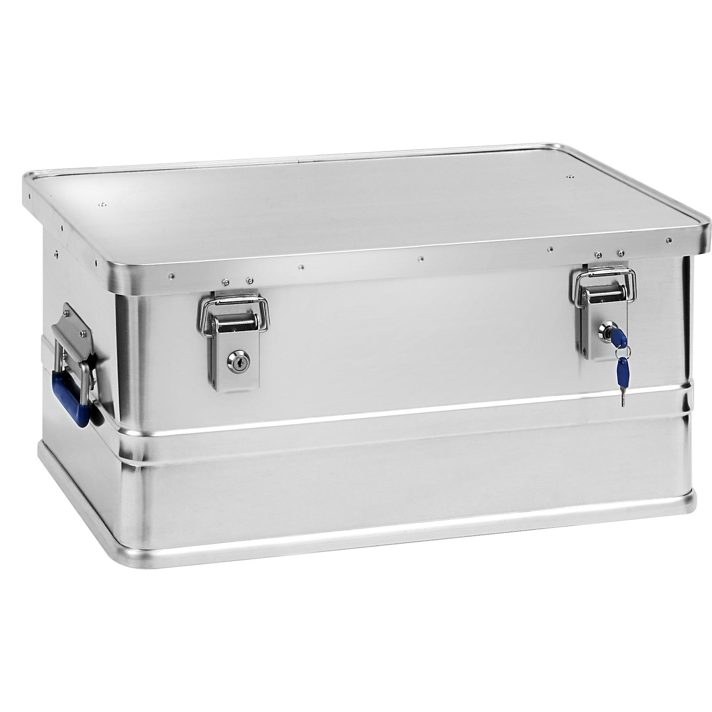 Aluminium box, capacity 48 l, LxWxH 575 x 385 x 270 mm.
