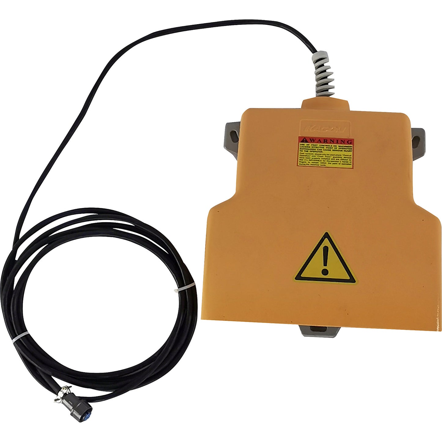 Foot operated control unit, connection cable 3 m, with plug.