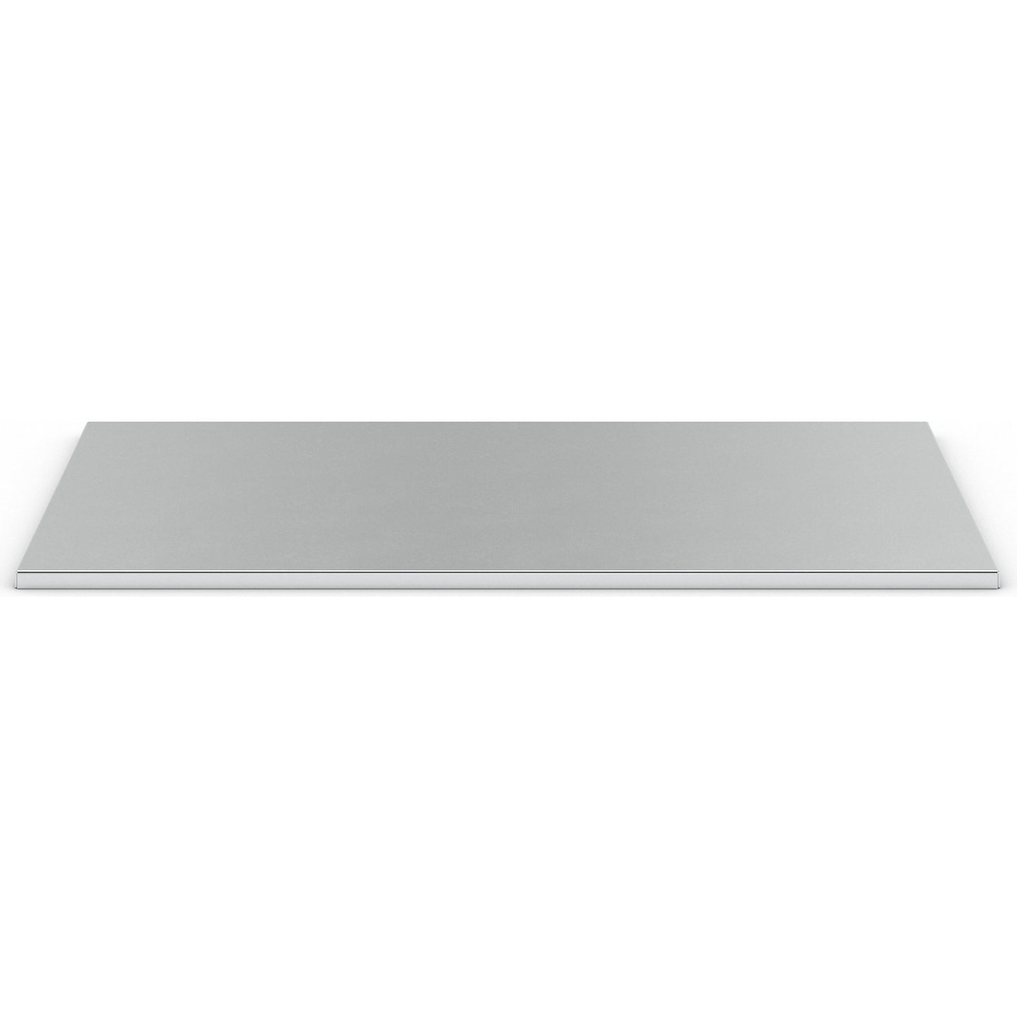 ESD shelf, made of sheet zinc, LxW 1015 x 620 mm.