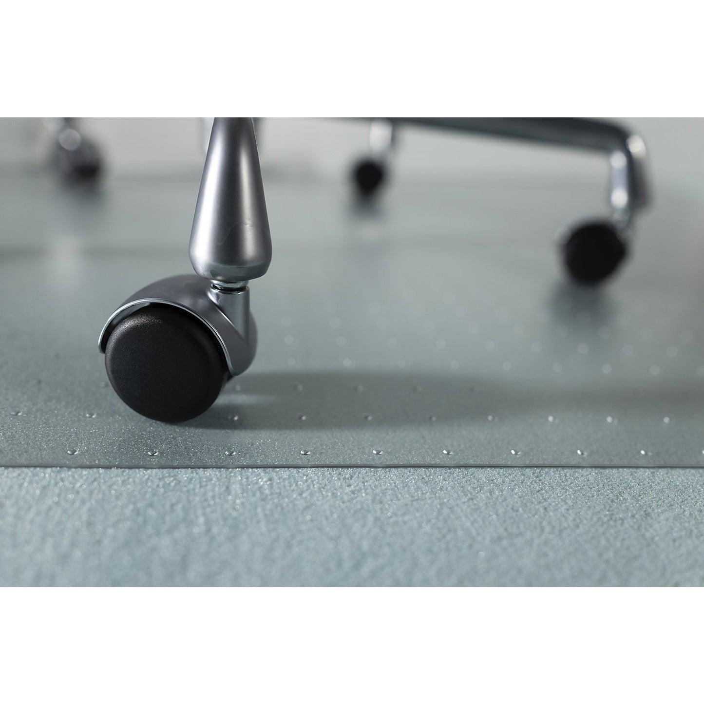 Floor protection mat ECOGRIP SOLID, with studs for carpeted floors, WxD 1800 x 1200 mm.
